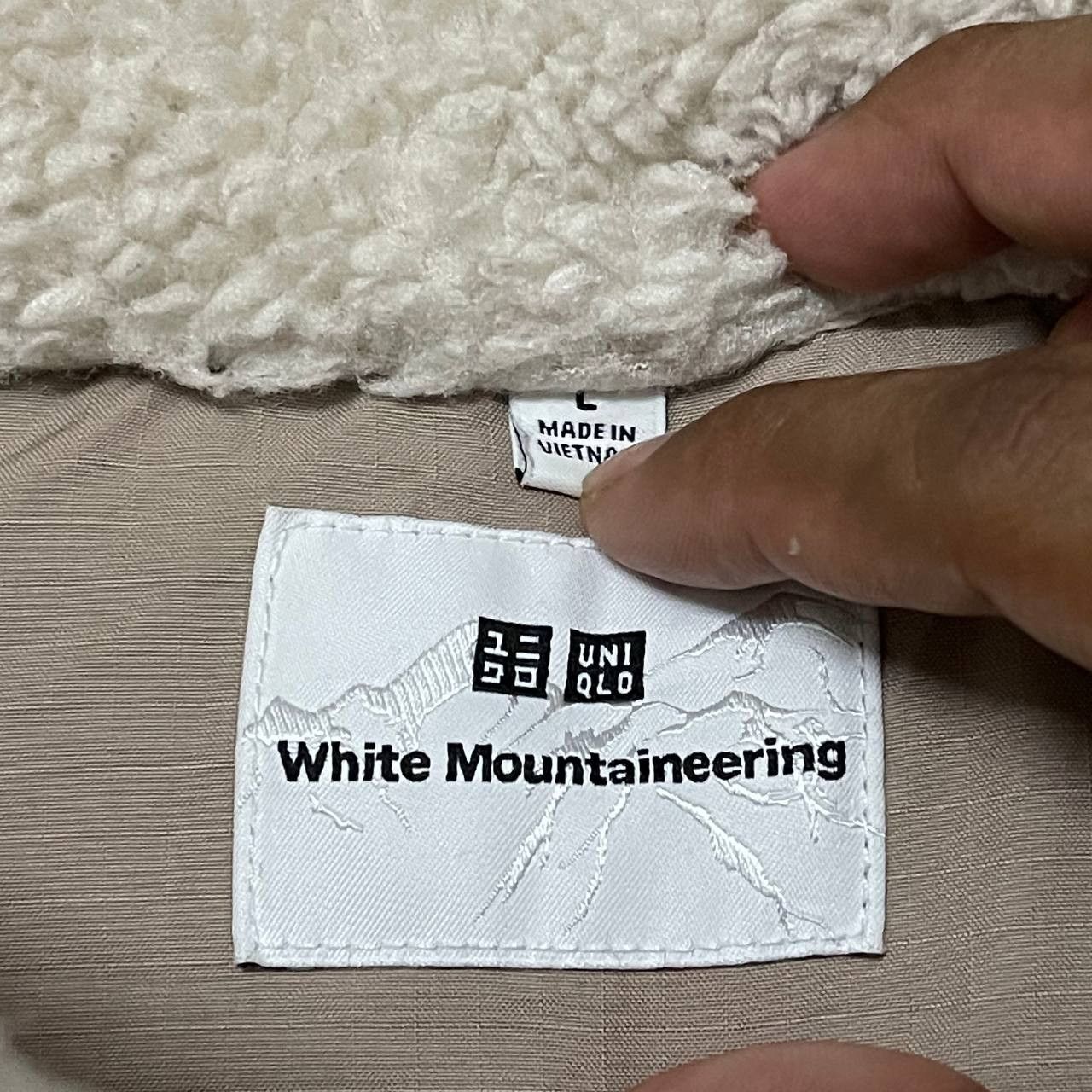White Mountaineering White Mountaineering Uniqlo Fleece Sherpa Jacket Size US L / EU 52-54 / 3 - 5 Thumbnail
