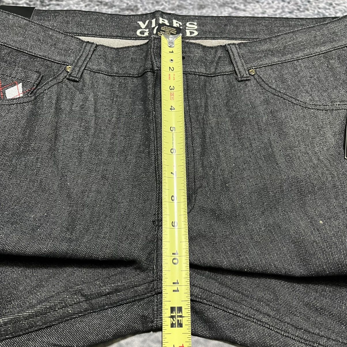 Vintage Vintage Y2K Vibes Gold Embroidered Grunge Skater Baggy Jeans Size US 42 / EU 58 - 13 Thumbnail