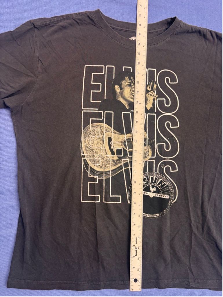 Old Navy Men's Old Navy Elvis T-shirt XL Brown Size US XL / EU 56 / 4 - 3 Thumbnail