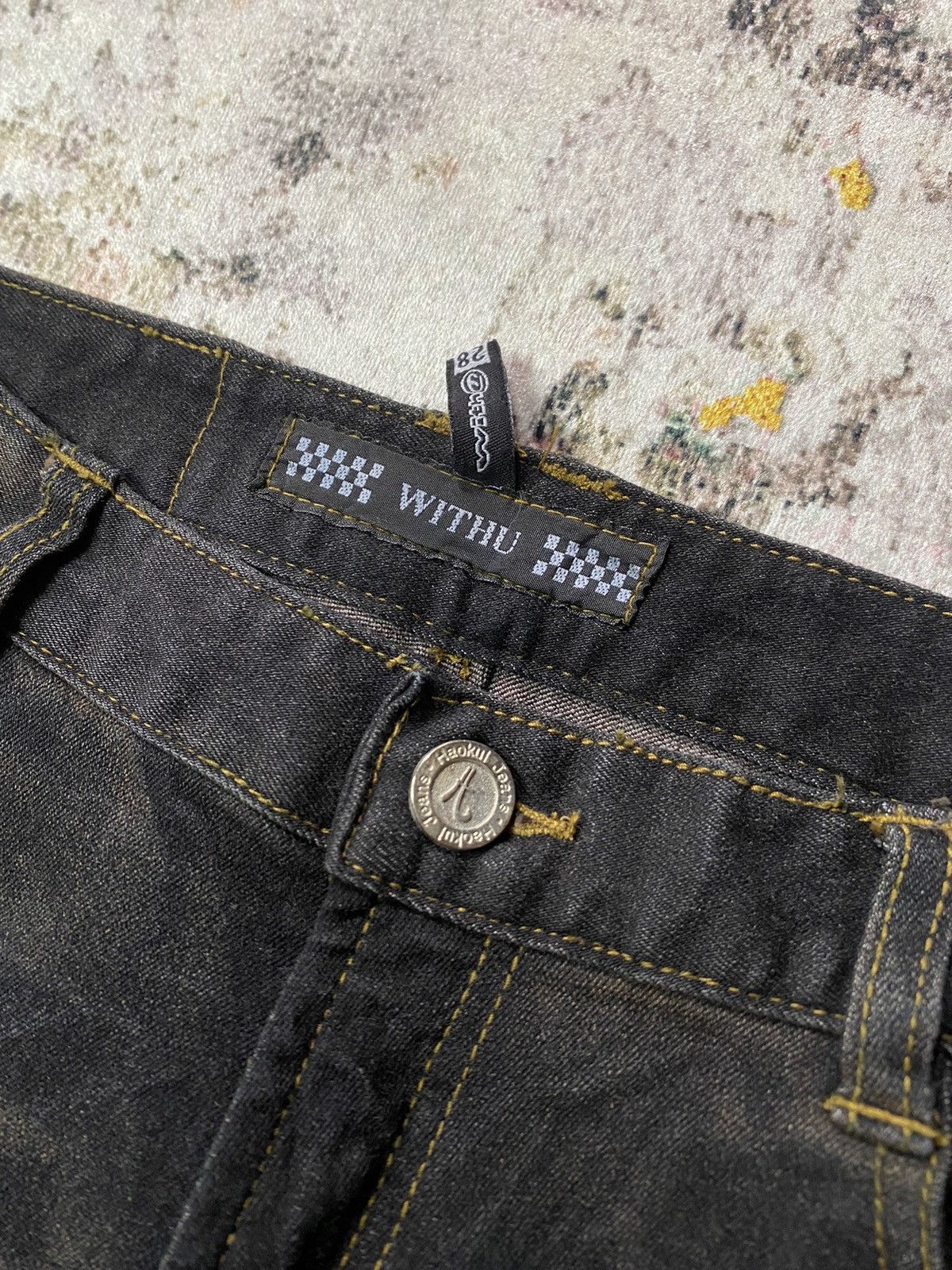 If Six Was Nine × Japanese Brand × Tornado Mart Japanes Withu Flare Jeans Size US 28 / EU 44 - 5 Thumbnail