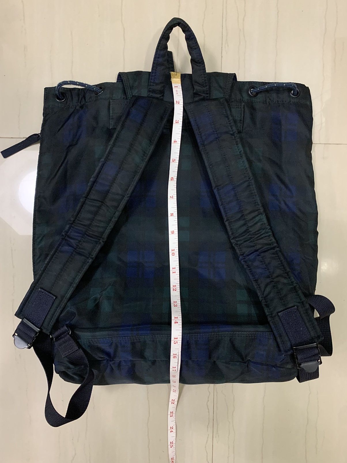 Head Porter PORTER YOSHIDA & CO. TANKER - PLAID PATTERNED RUCKSACK Size ONE SIZE - 6 Thumbnail