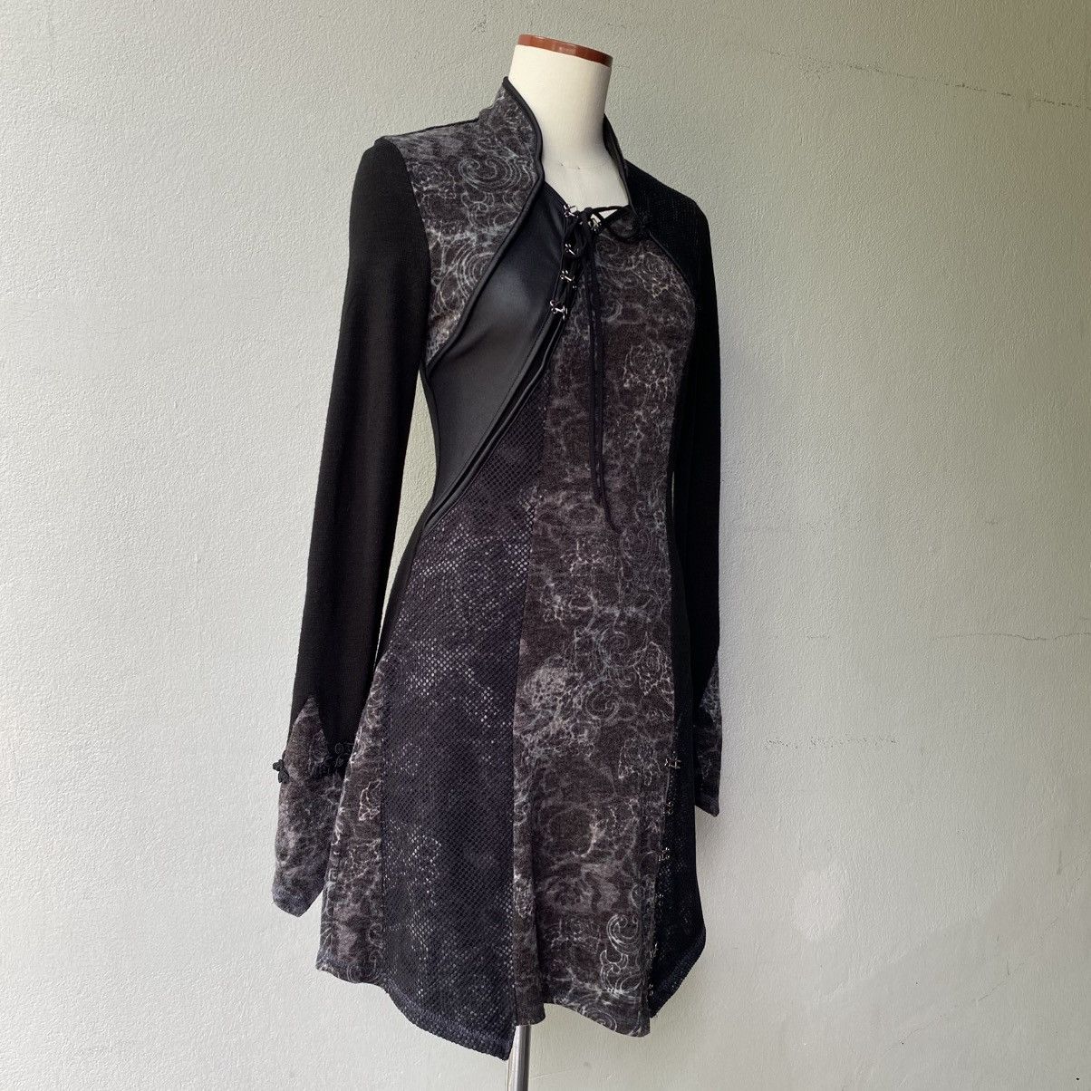 Japanese Brand OZZ CROCE Y2K Punk Noir Enchantress Dress Size M / US 6-8 / IT 42-44 - 1 Thumbnail