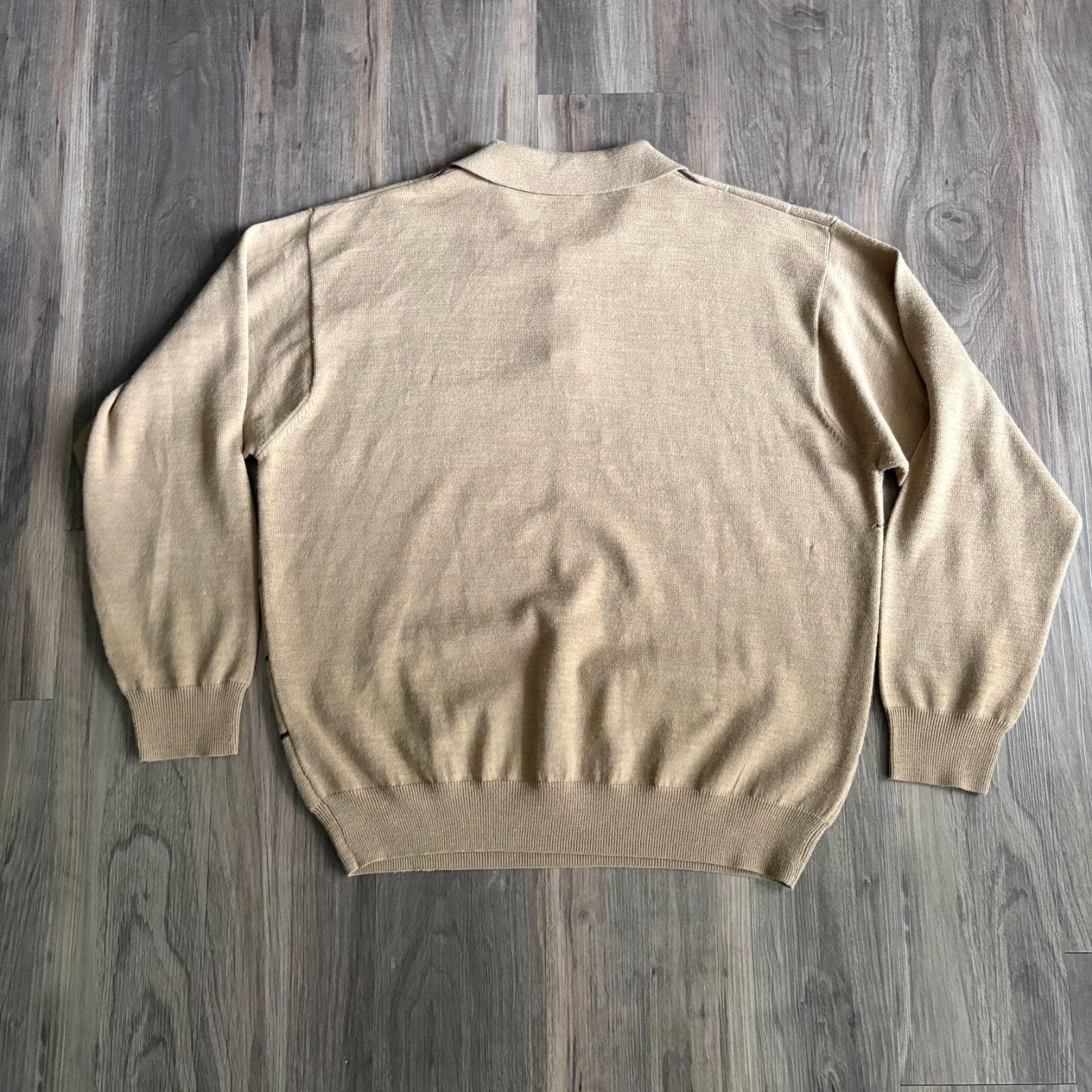 Vintage Poeta Moda Sweater Men's Size L Patterned Vintage Wool Blend Size US L / EU 52-54 / 3 - 7 Thumbnail