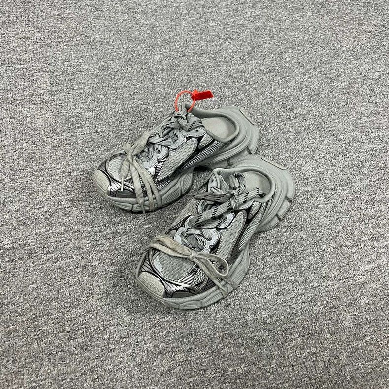 Balenciaga Balenciaga Make old grey slipper shoes 2502-Nextarrow Size US 5.5 / EU 38 - 1 Thumbnail