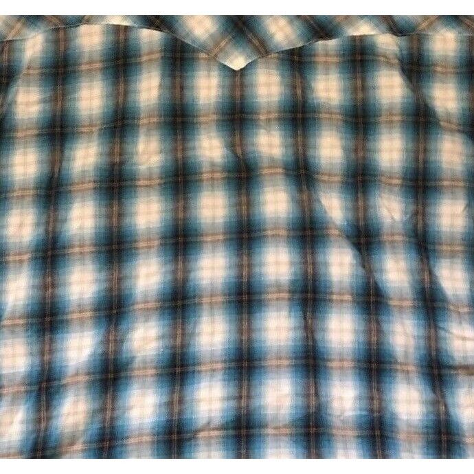 Wrangler Wrangler Western Snap Shirt Size 2XI Size US XXL / EU 58 / 5 - 5 Thumbnail