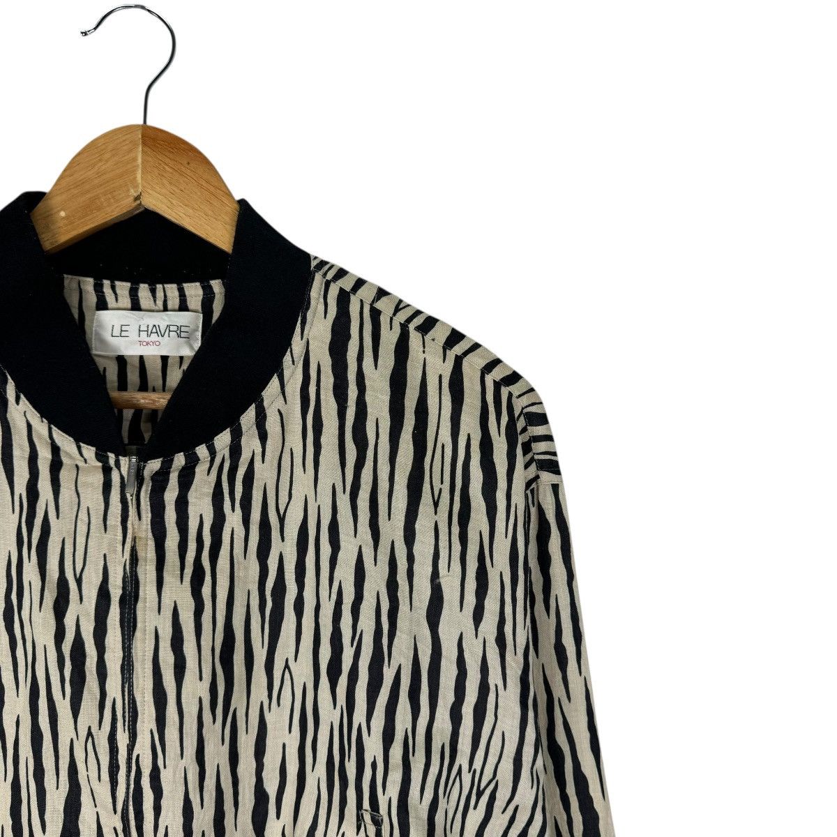 Issey Miyake ☀️80s LE HAVRE TOKYO BOMBER JACKET Size M / US 6-8 / IT 42-44 - 4 Thumbnail