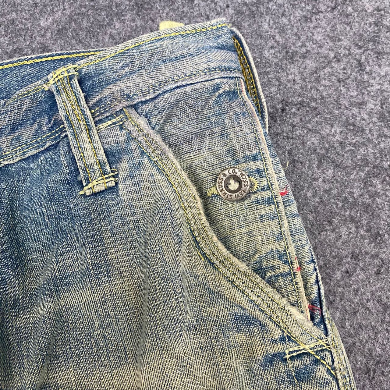 Japanese Brand 💥Best Offer💥Vintage Levis Carpenter Distressed Denim Size US 30 / EU 46 - 11 Thumbnail