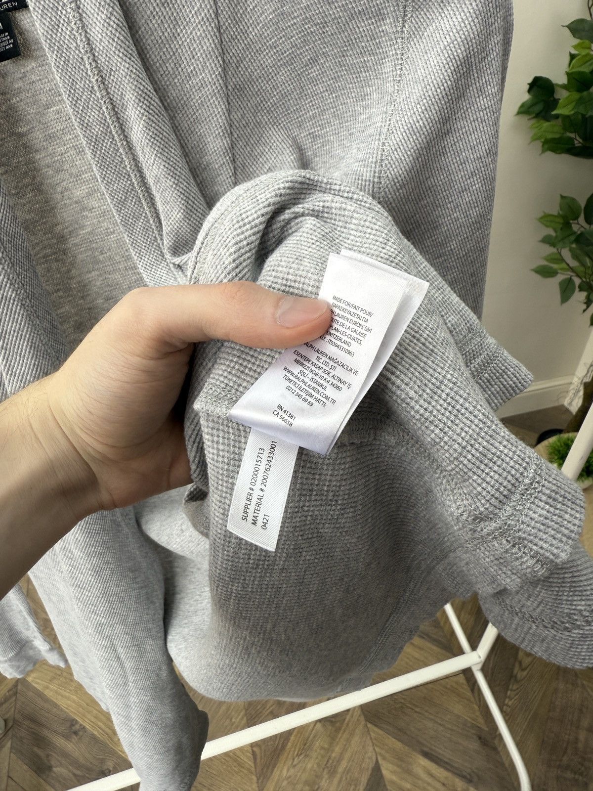 Polo Ralph Lauren Vintage Lauren Ralph Lauren Waffle Knit Cardigan Open Front Size M / US 6-8 / IT 42-44 - 7 Thumbnail