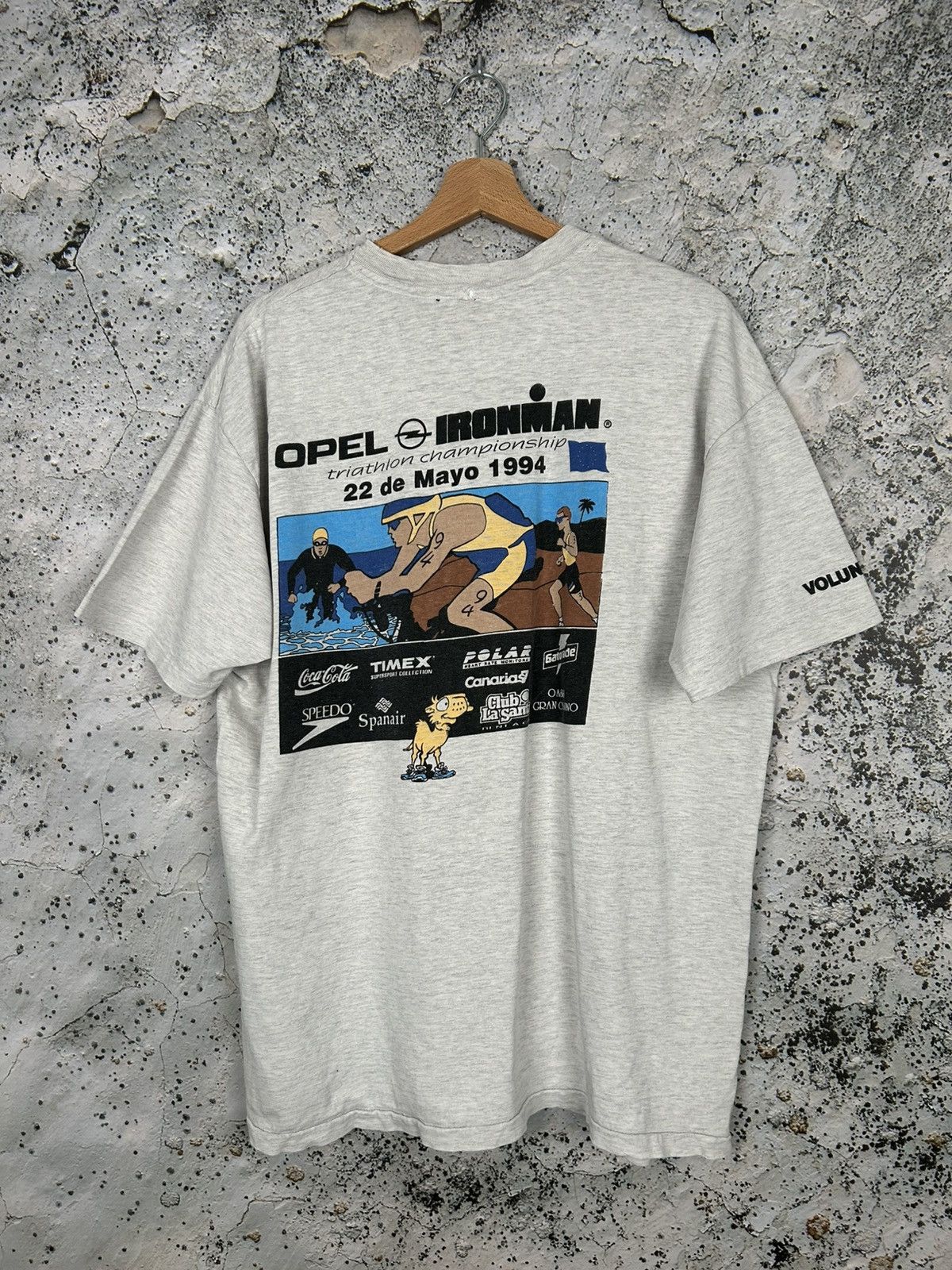 Vintage Vintage Iron Man 1994 Promo Graphic Tee Opel Archive Sport Size US XL / EU 56 / 4 - 1 Thumbnail