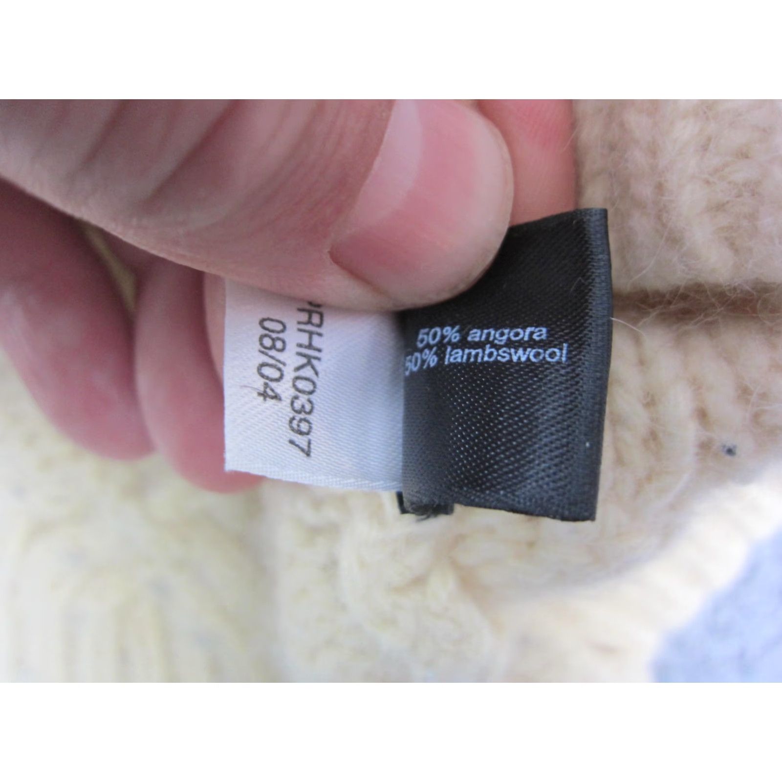 Vintage VINTAGE The Limited Sweater Women's M Yellow Angora Wool Cable-Knit 90s Classic Cozy Pullover Shirt/Top Size M / US 6-8 / IT 42-44 - 5 Thumbnail