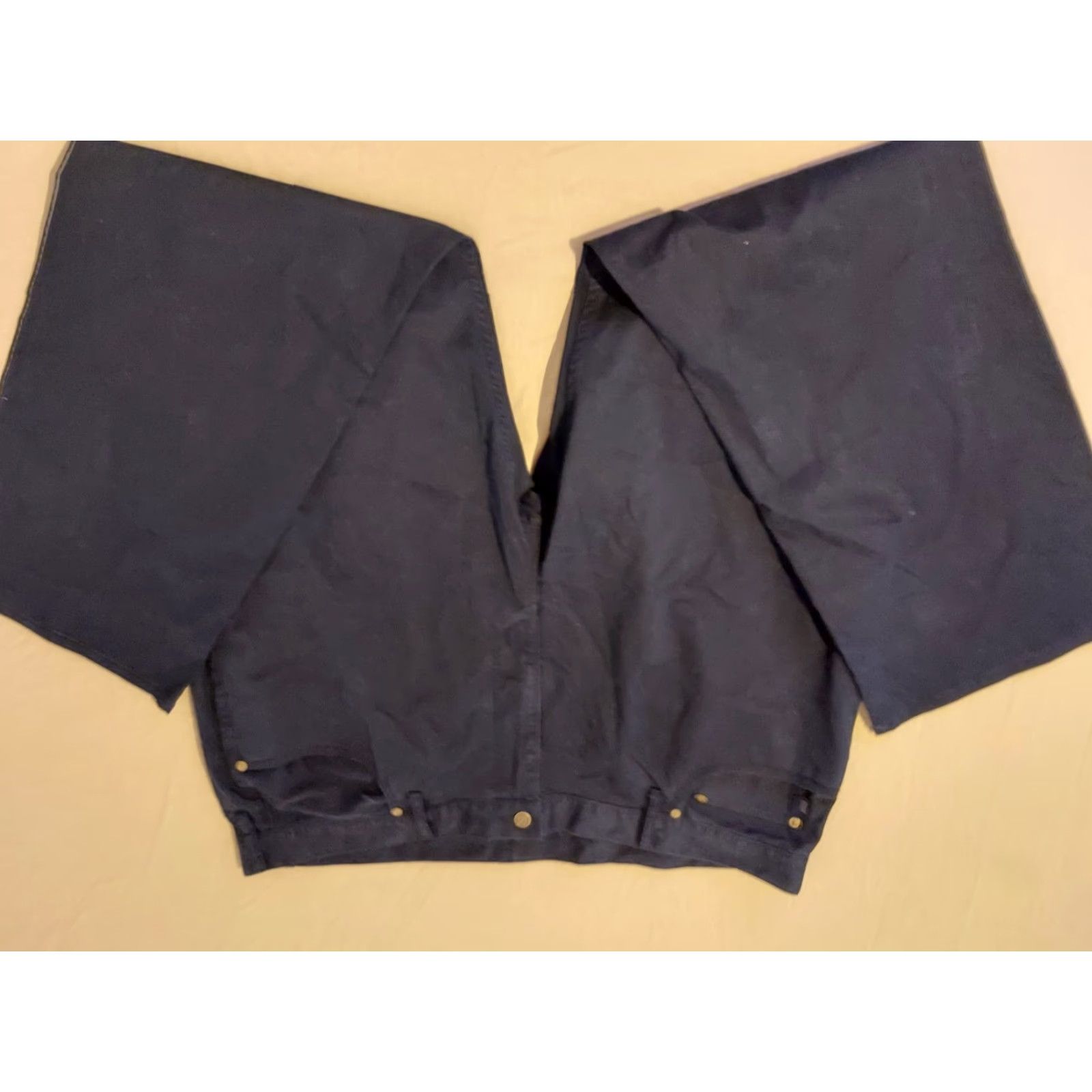 Polo Ralph Lauren Polo Ralph Lauren Jeans 46x32 Navy Blue Classic Straight Jeans - Mens Big & Tall 46 Inseam 32in Blue Slack Pant Size US XXL / EU 58 / 5 - 4 Thumbnail
