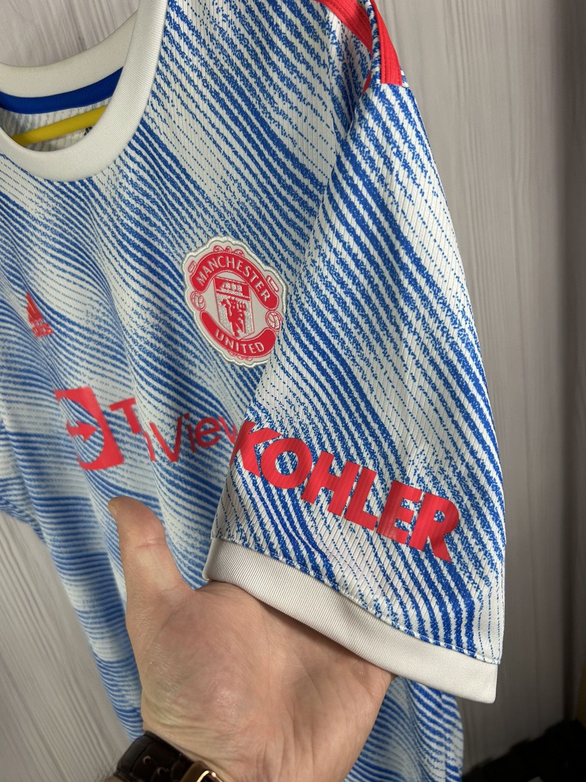 Adidas Manchester United Adidas Away Jersey 2021/22 Size 2XL Size US XXL / EU 58 / 5 - 5 Thumbnail