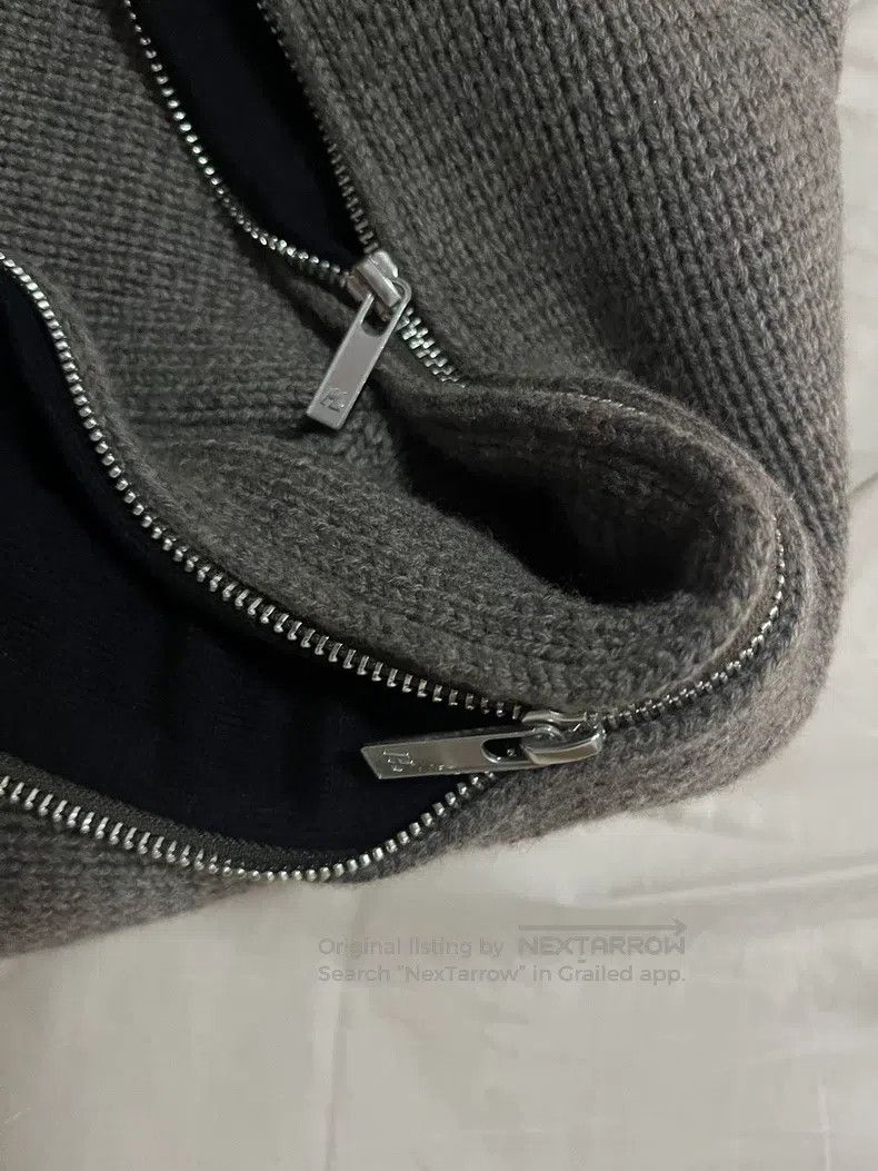 Helmut Lang Helmut Lang High-Neck Zip-Up Sweater Size US M / EU 48-50 / 2 - 4 Thumbnail