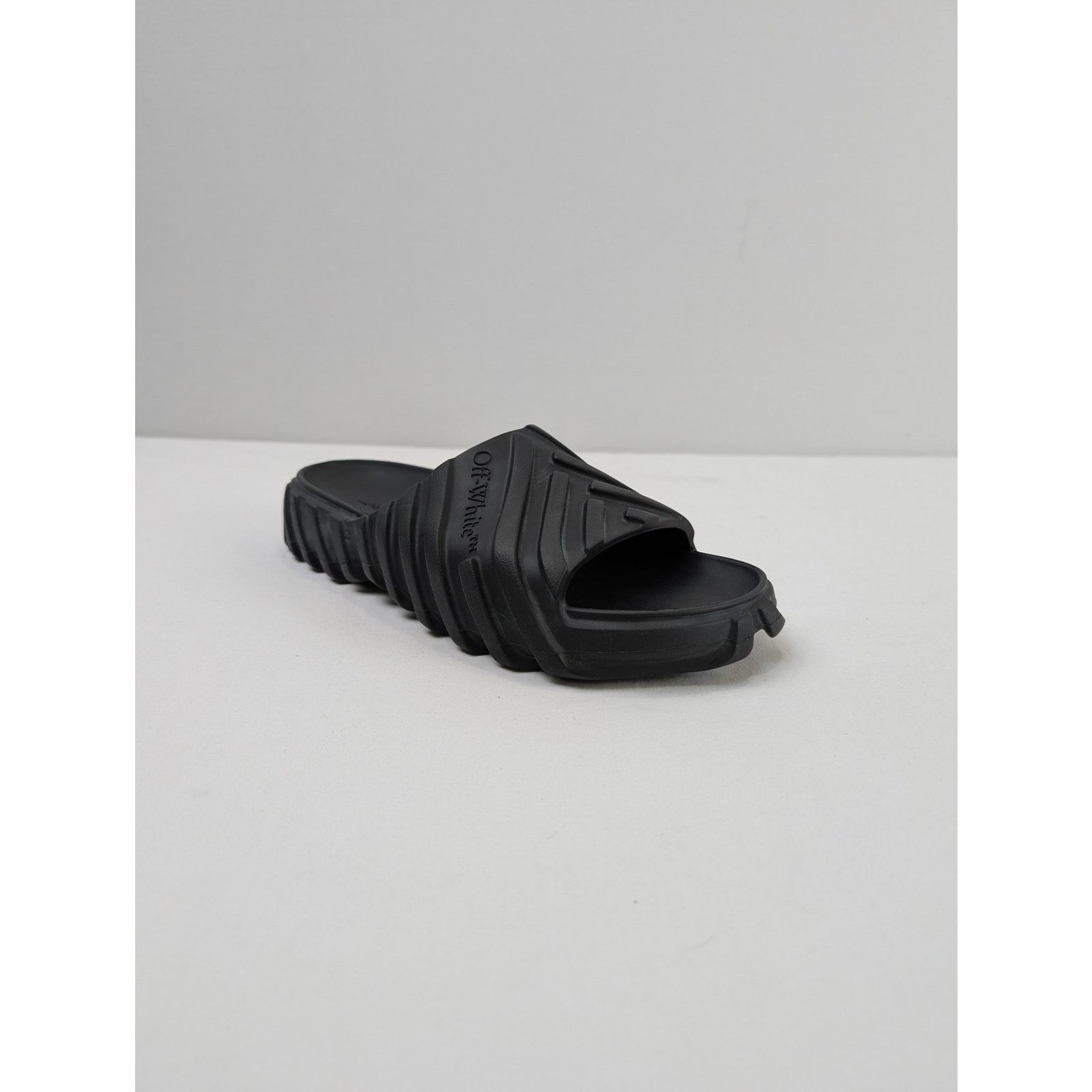 Off-White o1rshd1 Exploration Sliders Slippers in Black Size US 9 / EU 42 - 2 Thumbnail