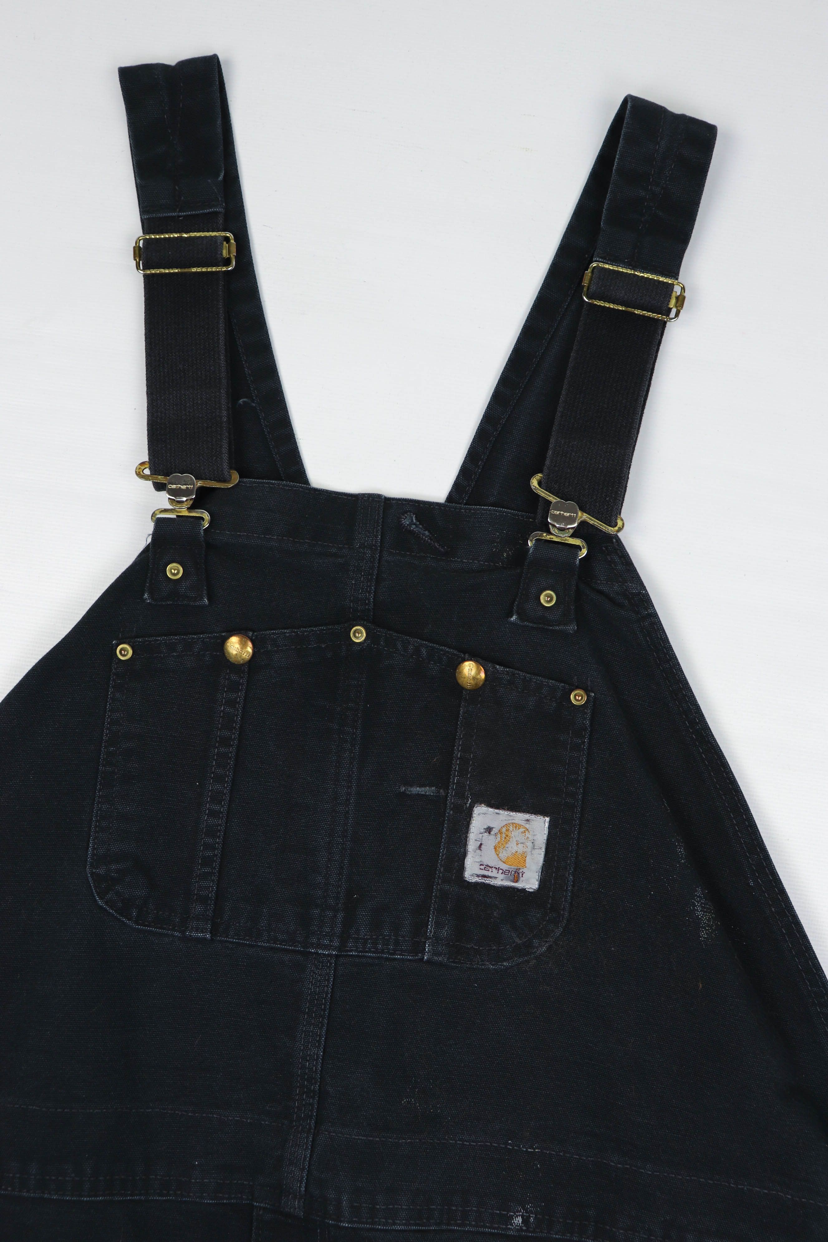 Carhartt Carhartt Vintage 90s Cropped Double Knee Bibs Overall Shorts Size US 40 / EU 56 - 6 Thumbnail