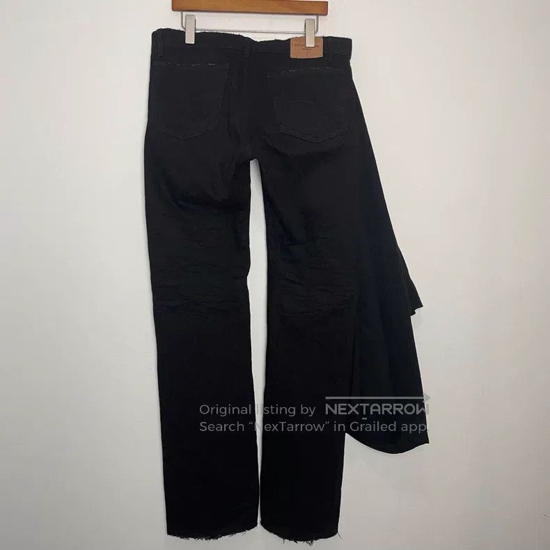 Balenciaga Balenciaga size L Black jeans with side seam short-sleeved Size US 27 - 2 Thumbnail
