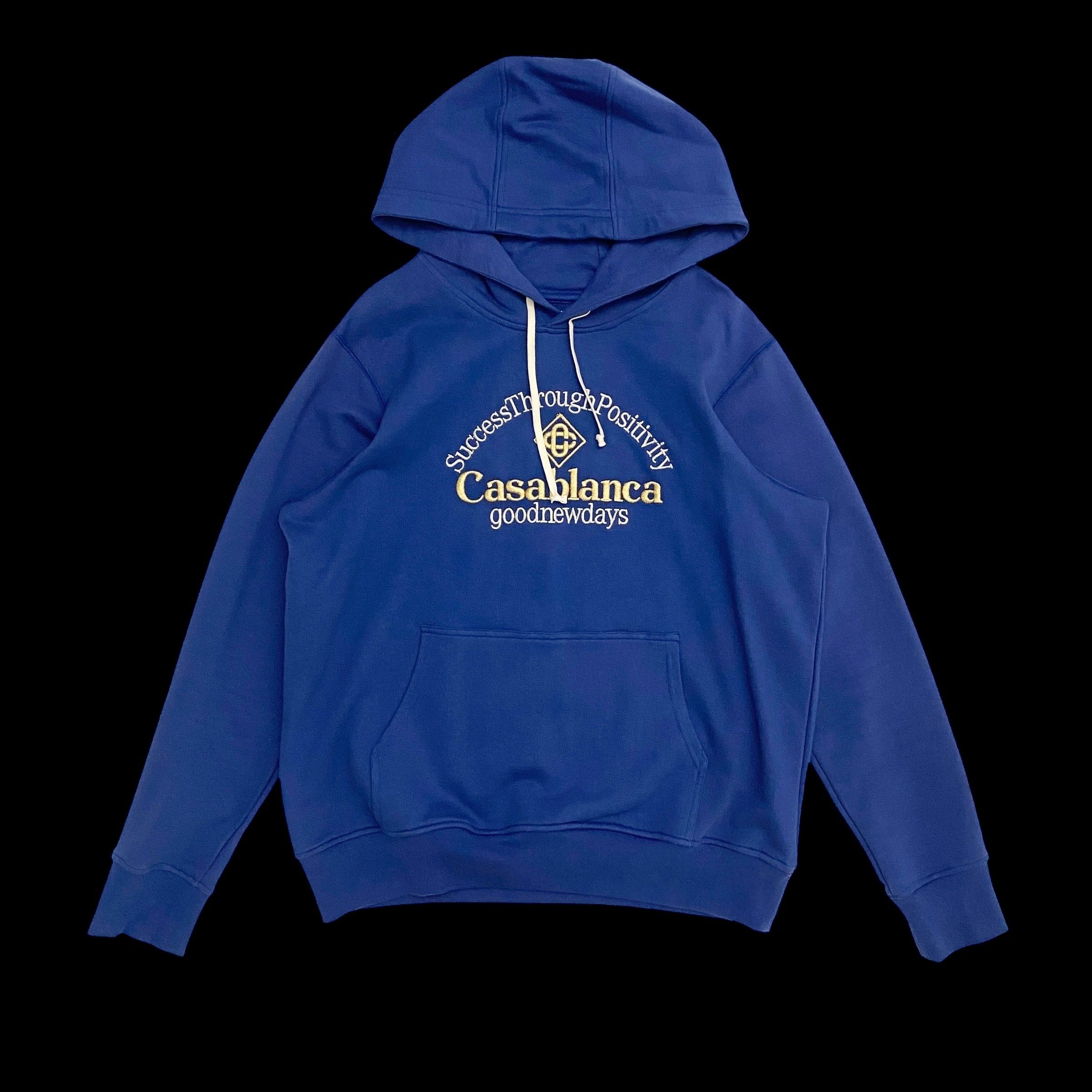 Casablanca Casablanca 'Success Through Positivity' Embroidered Hoodie Size US L / EU 52-54 / 3 - 1 Thumbnail