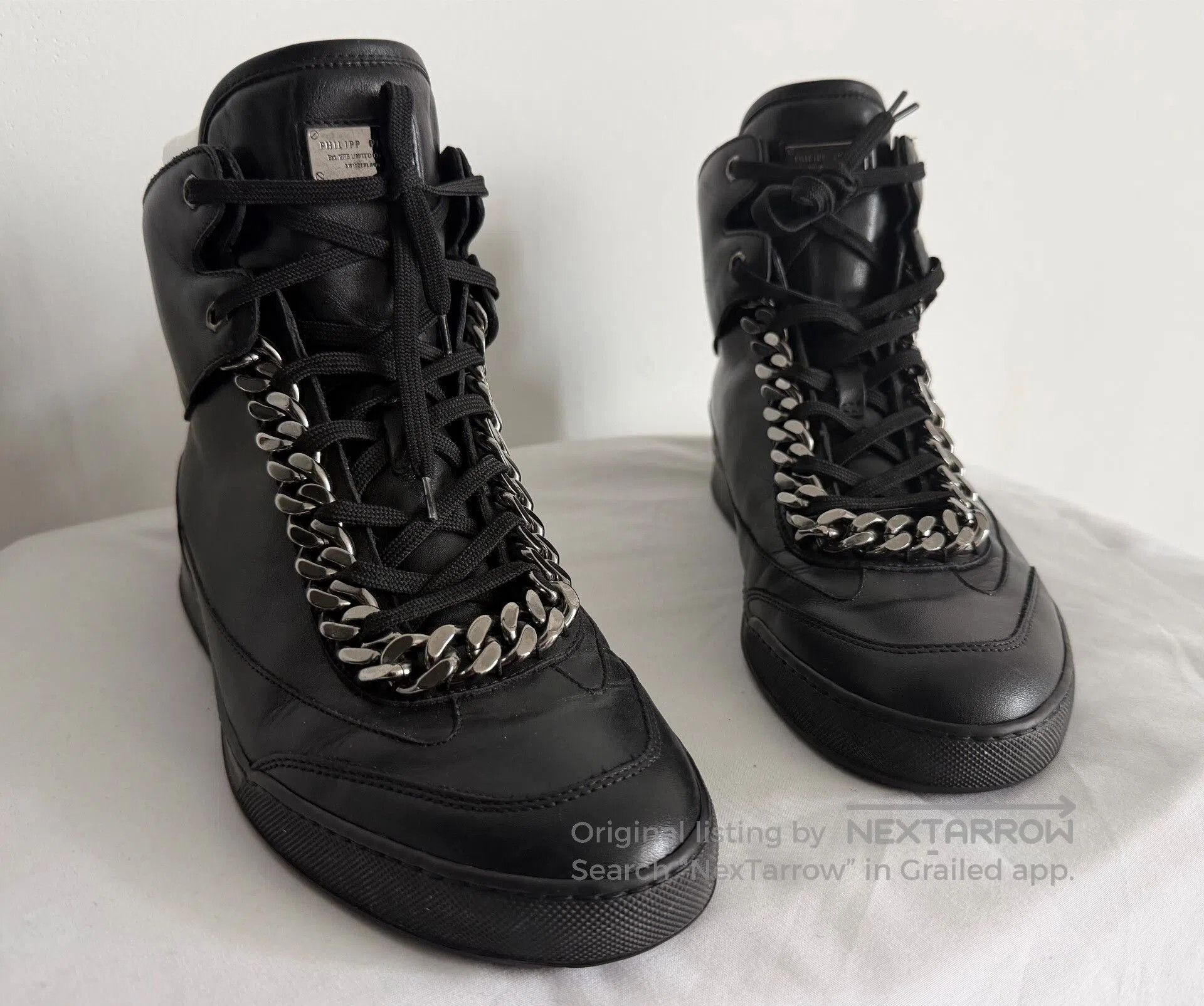 Philipp Plein Philip Plein Chain High. Size US 10 / EU 43 - 1 Thumbnail