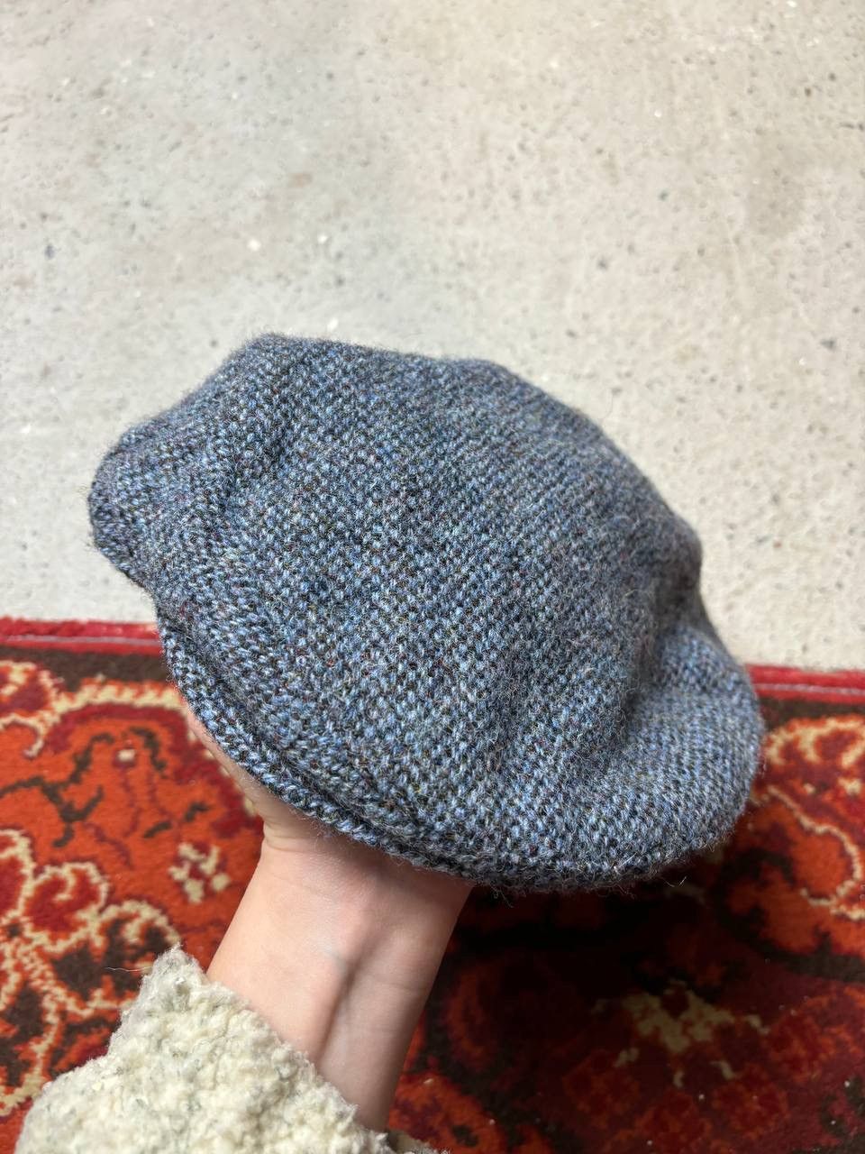 Harris Tweed × Vintage Vintage Y2K Harris Tweed Wool Hooligan Cap Size ONE SIZE - 2 Thumbnail
