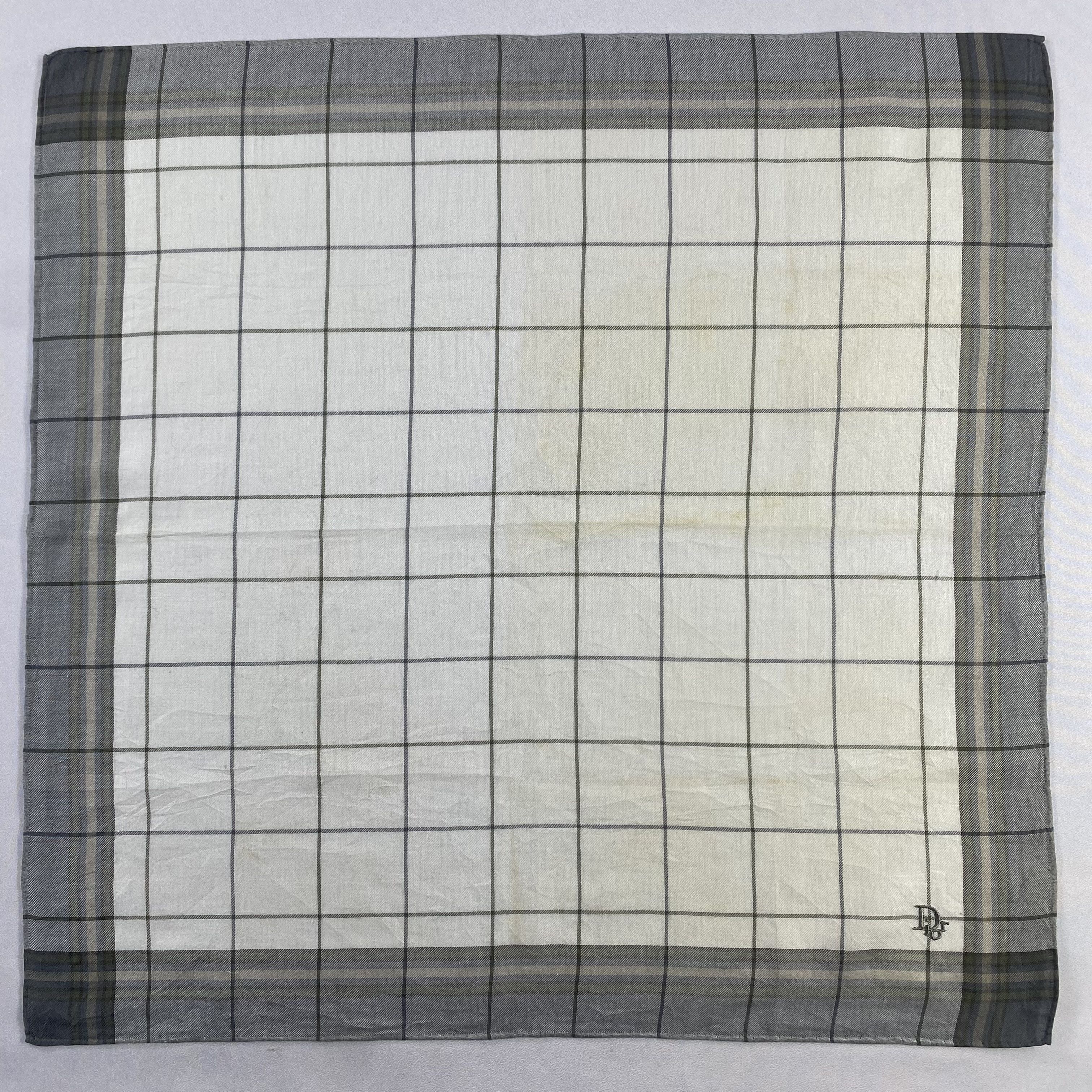Vintage Dior Bandana/ Handkerchief / Neckerchief-P537 Size ONE SIZE - 1 Thumbnail
