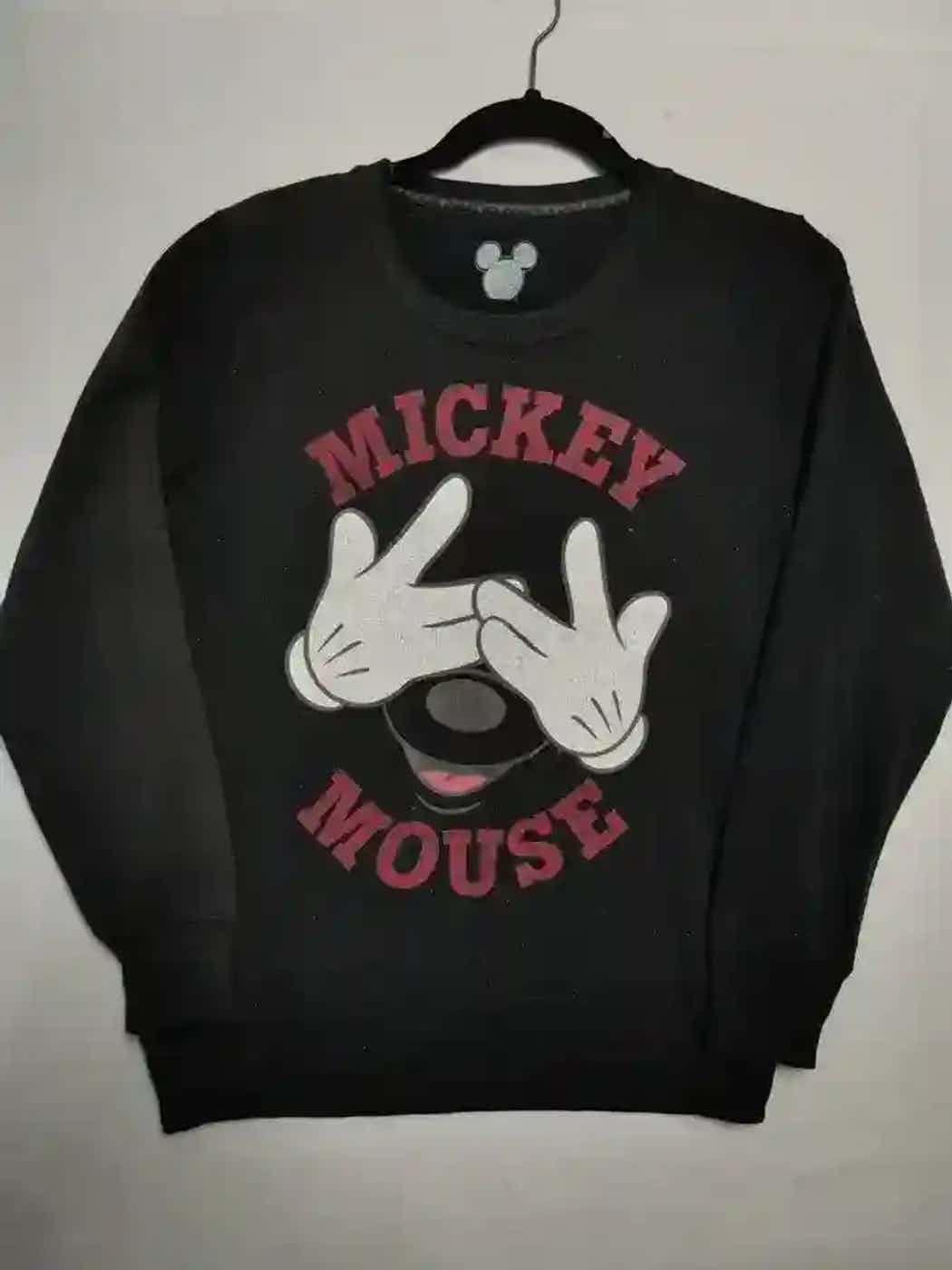 Disney Vintage Disney Mickey Mouse Big Logo Sweatshirt Size US M / EU 48-50 / 2 - 1 Thumbnail