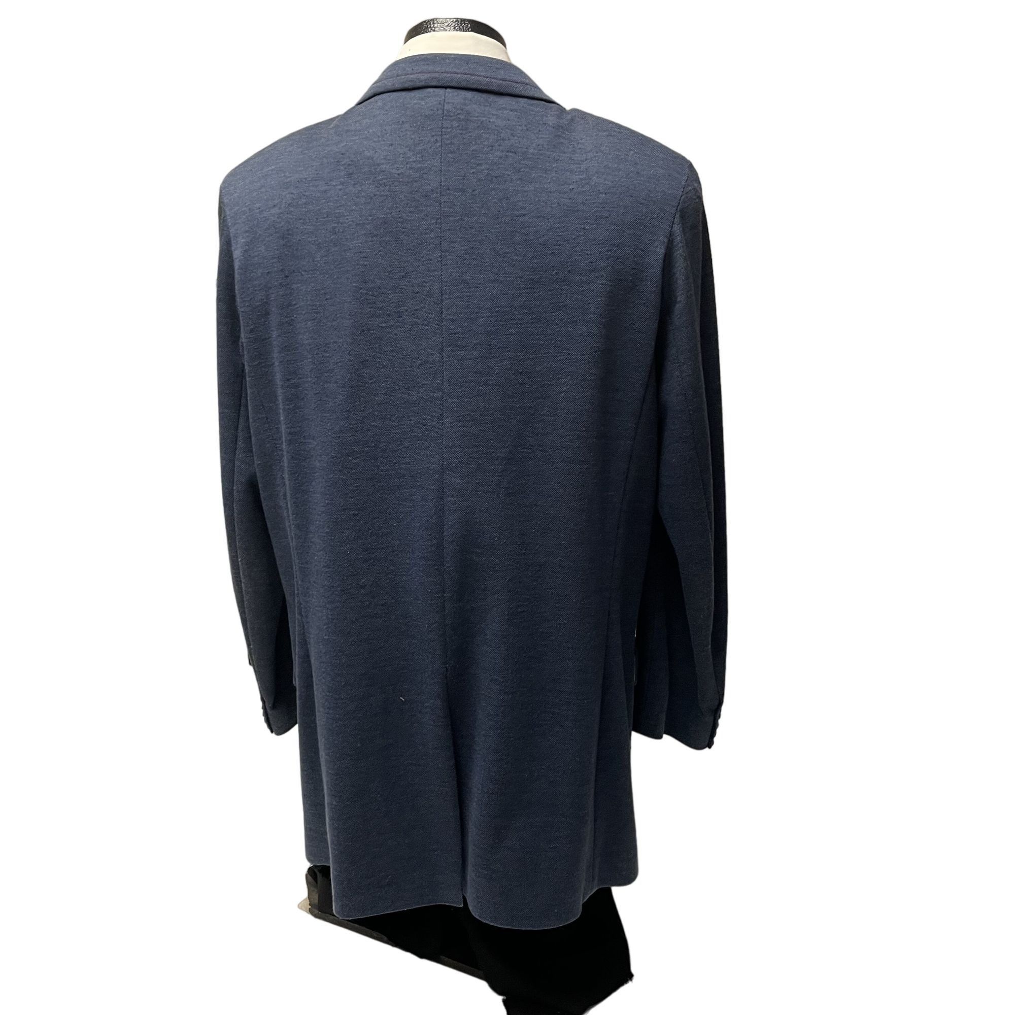 Other Vtg BESPOKE MOD Sport Coat Knit Cotton Jacket 44 L Size 44L - 3 Thumbnail