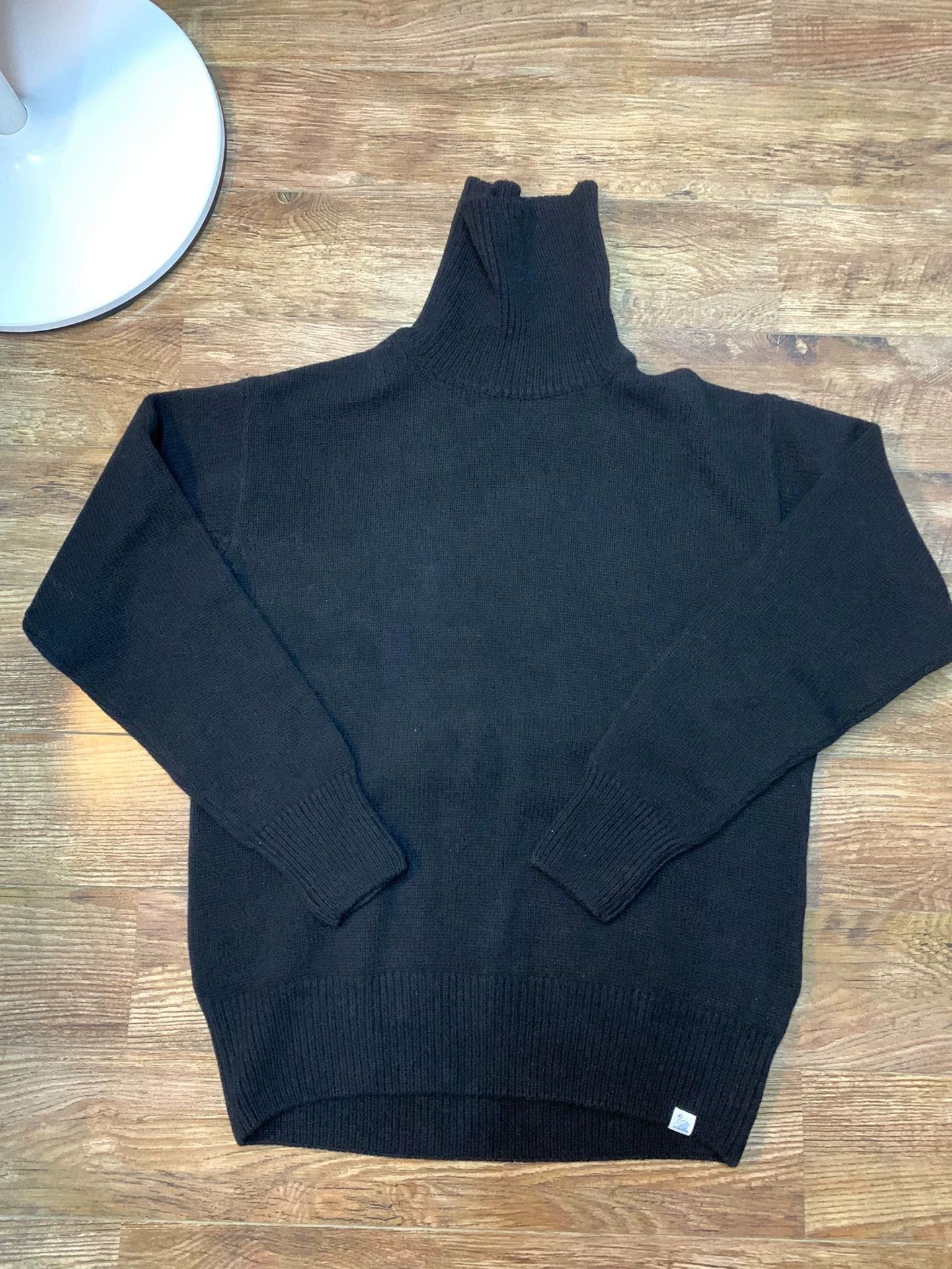 Merz B. Schwanen merz b.schwanen new Merino Cashmere Turtleneck Black XXL Size US XXL / EU 58 / 5 - 2 Thumbnail