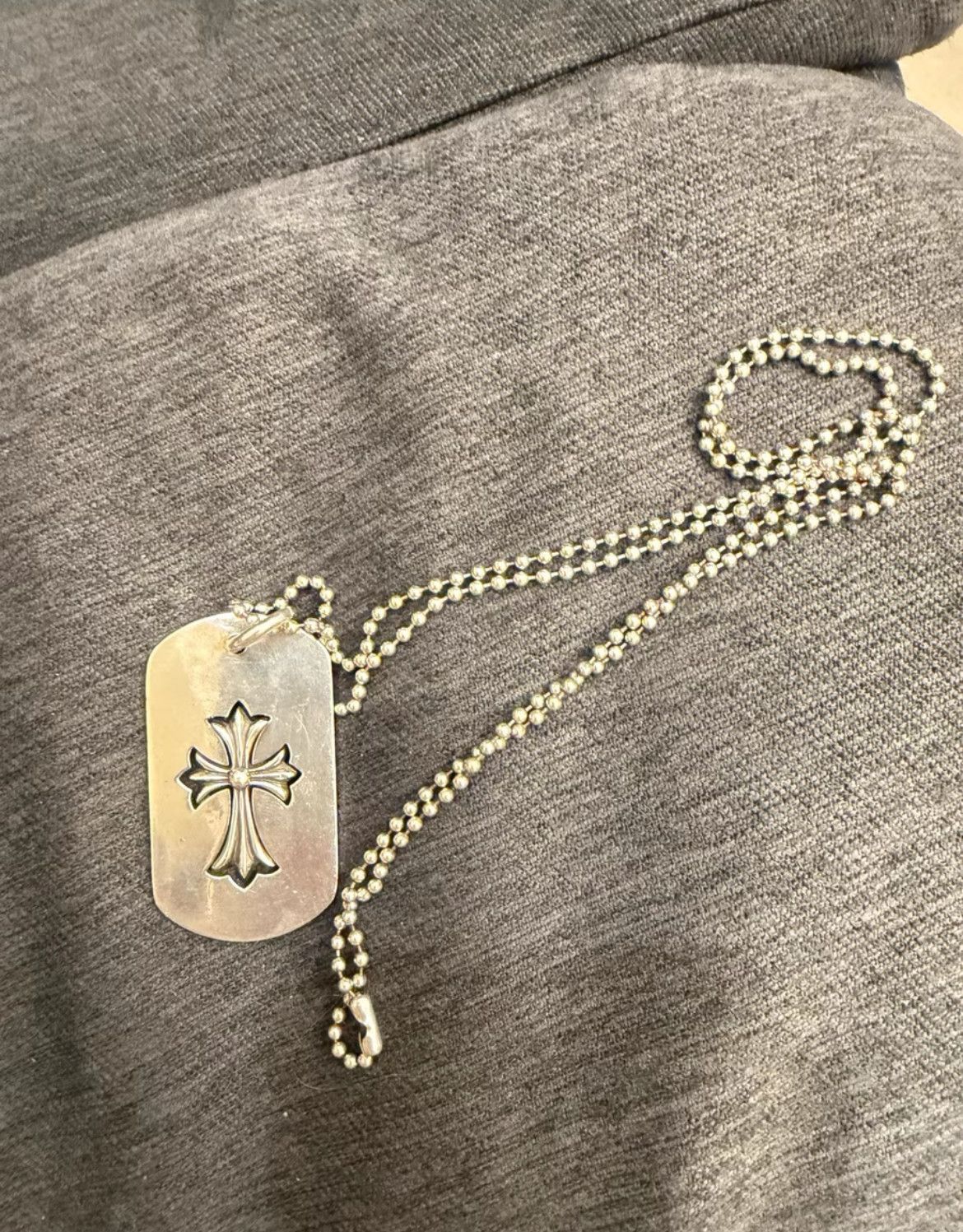 Chrome Hearts Chrome hearts Cross Dog Tag Size ONE SIZE - 1 Thumbnail