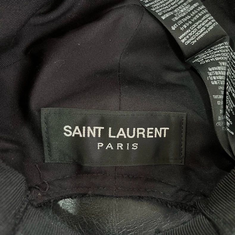 Saint Laurent Paris Saint Laurent Paris Wool tweed baseball cap Size ONE SIZE - 7 Thumbnail