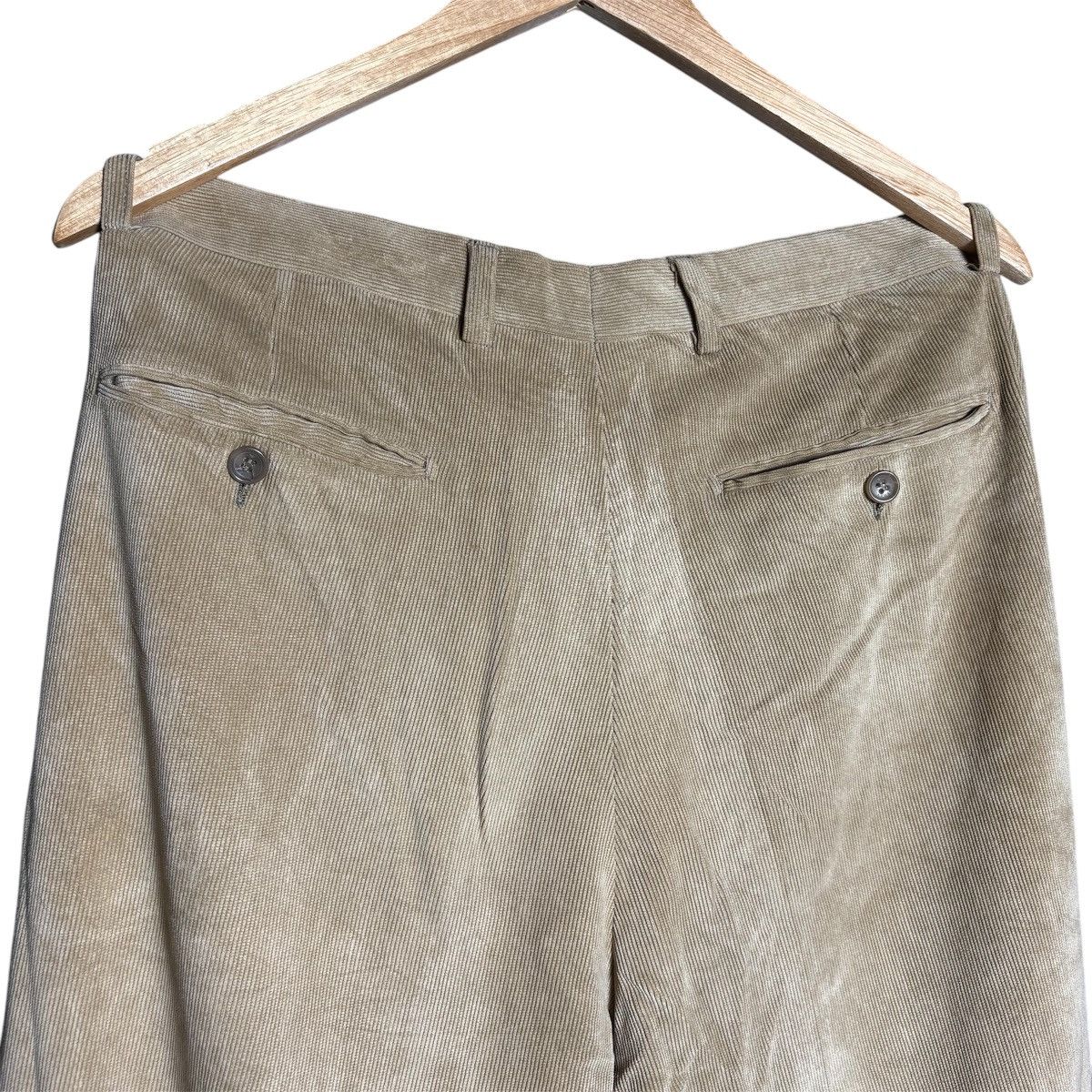 Armani × Vintage Giorgio Armani Corduroy Pants Size US 36 / EU 52 - 3 Thumbnail