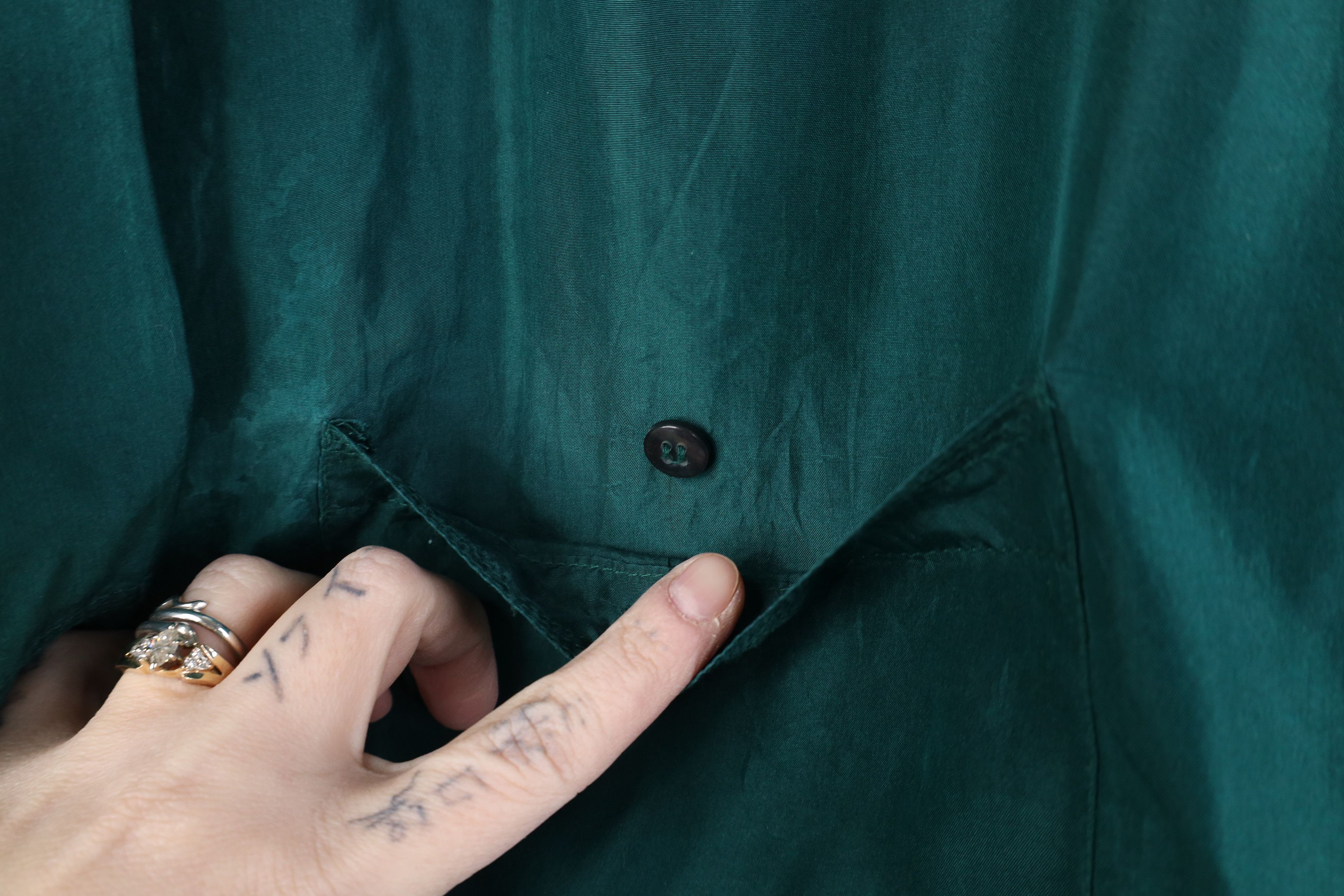 Vintage Vintage 90s Streetwear Short Sleeve Collared Button Shirt Size M / US 6-8 / IT 42-44 - 6 Thumbnail