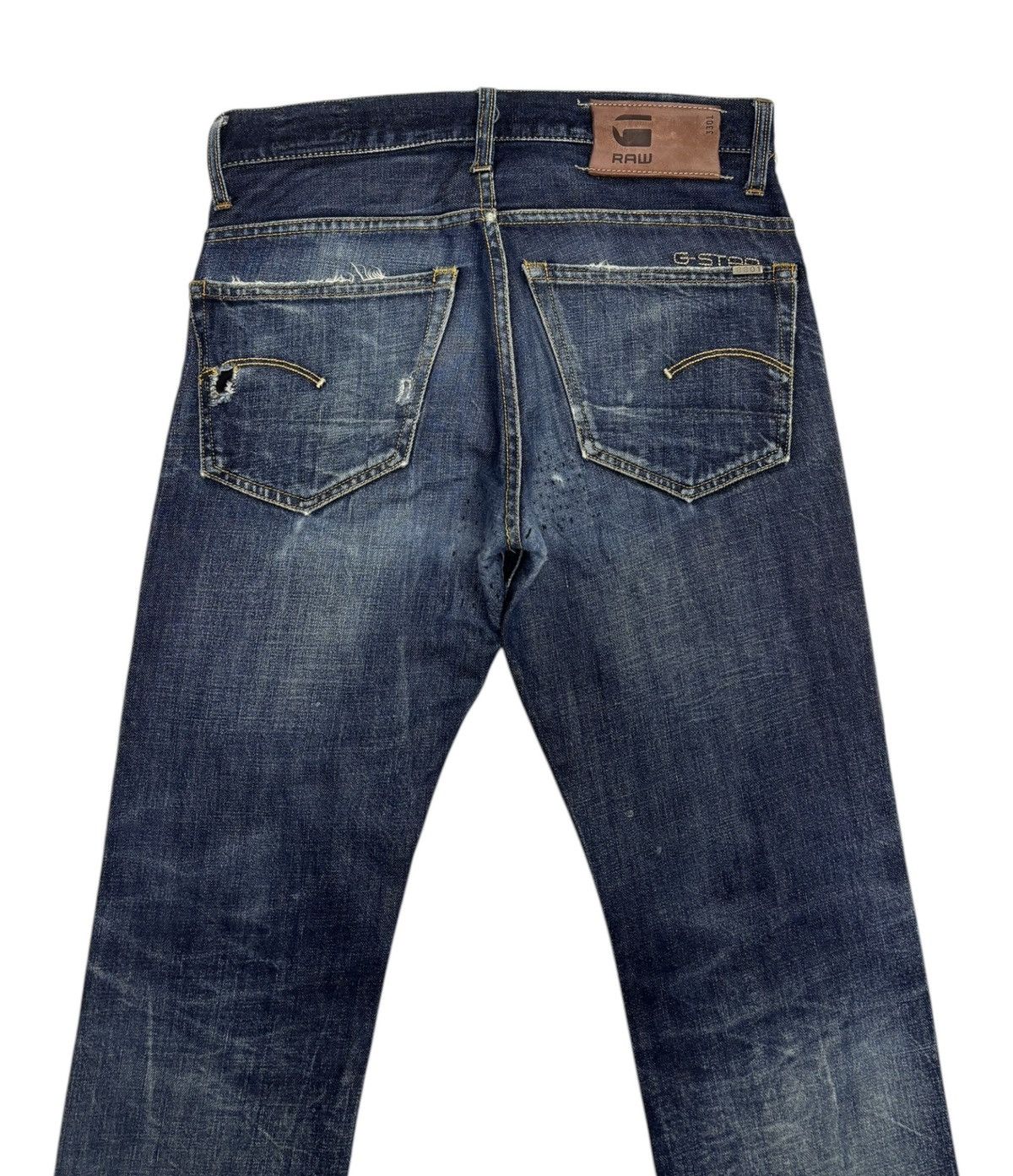 G-Star × If Six Was Nine VINTAGE G STAR RAW DISTRESSED DENIM JEANS Size US 30 / EU 46 - 6 Thumbnail