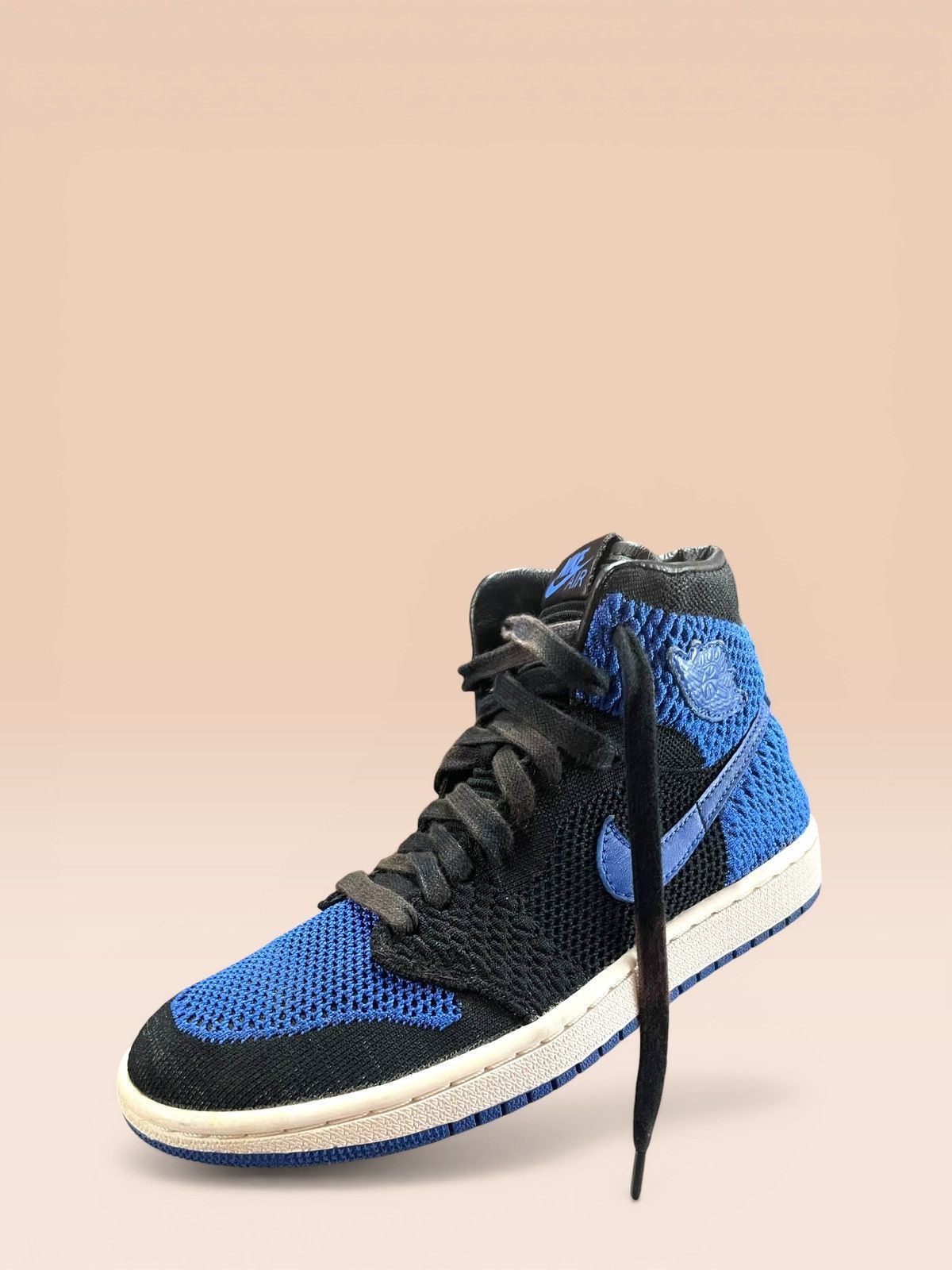 Jordan Brand Air Jordan 1 Retro High OG Flyknit GS "Royal" Size US 6 / EU 39 - 11 Thumbnail