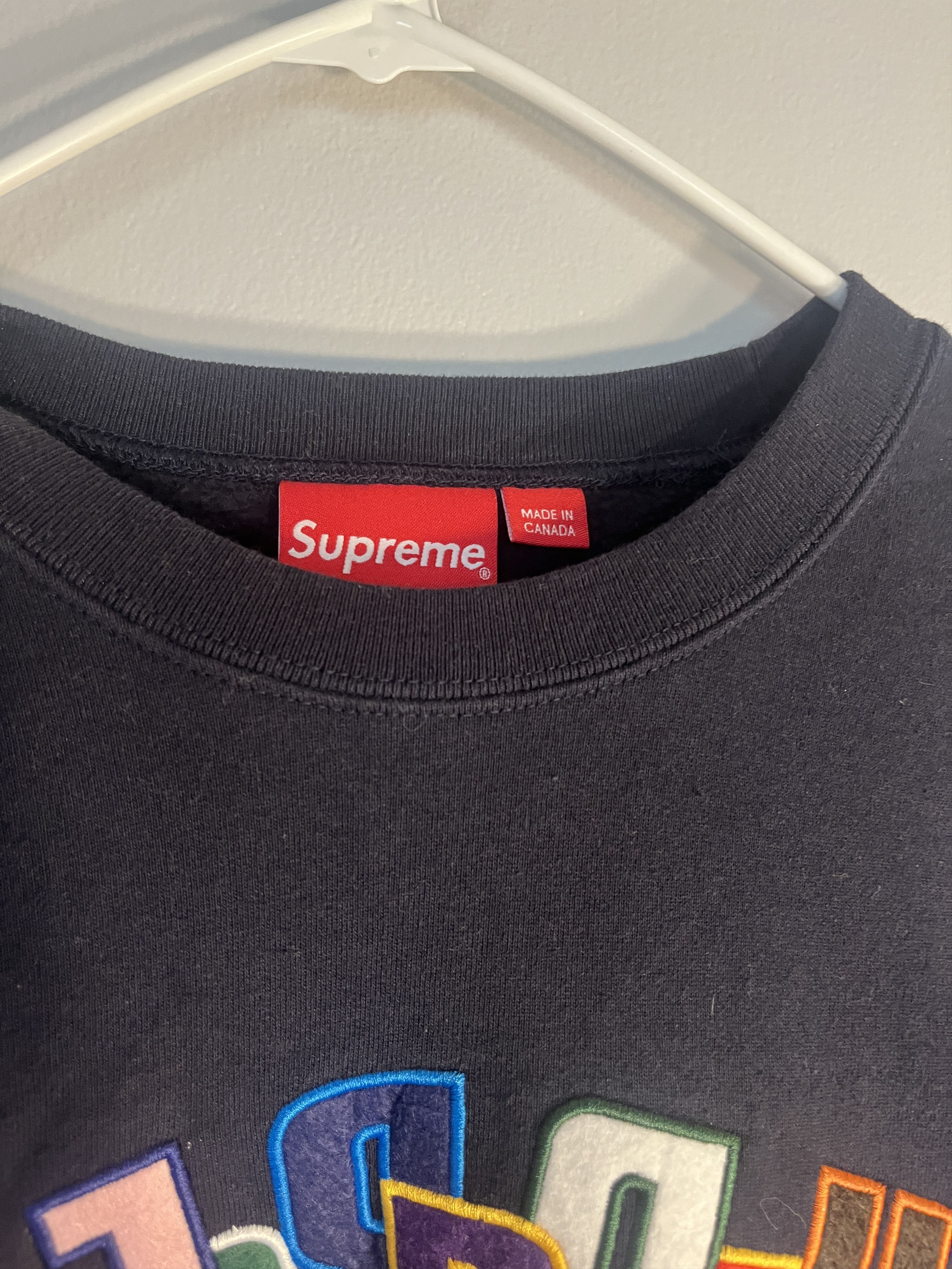 Supreme Supreme Stacked Crewneck Size US XL / EU 56 / 4 - 5 Thumbnail