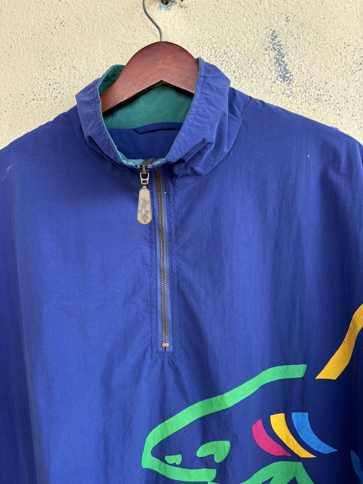 Greg Norman Greg Norman Half Zipper Nylon Windbreaker Size US M / EU 48-50 / 2 - 3 Thumbnail
