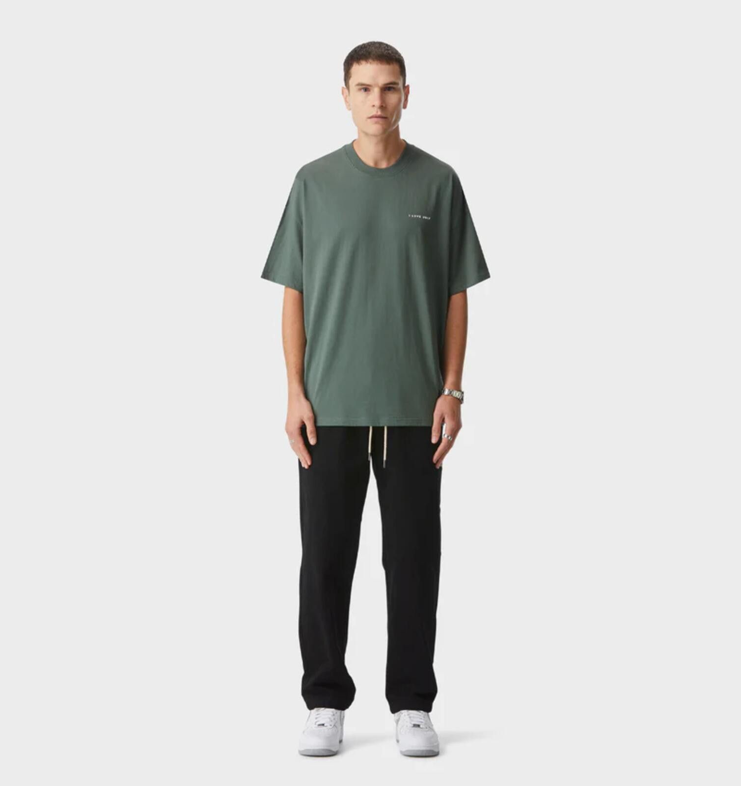 I Love Ugly I Love Ugly Box Fit Tee Washed Green Medium Size US M / EU 48-50 / 2 - 5 Thumbnail