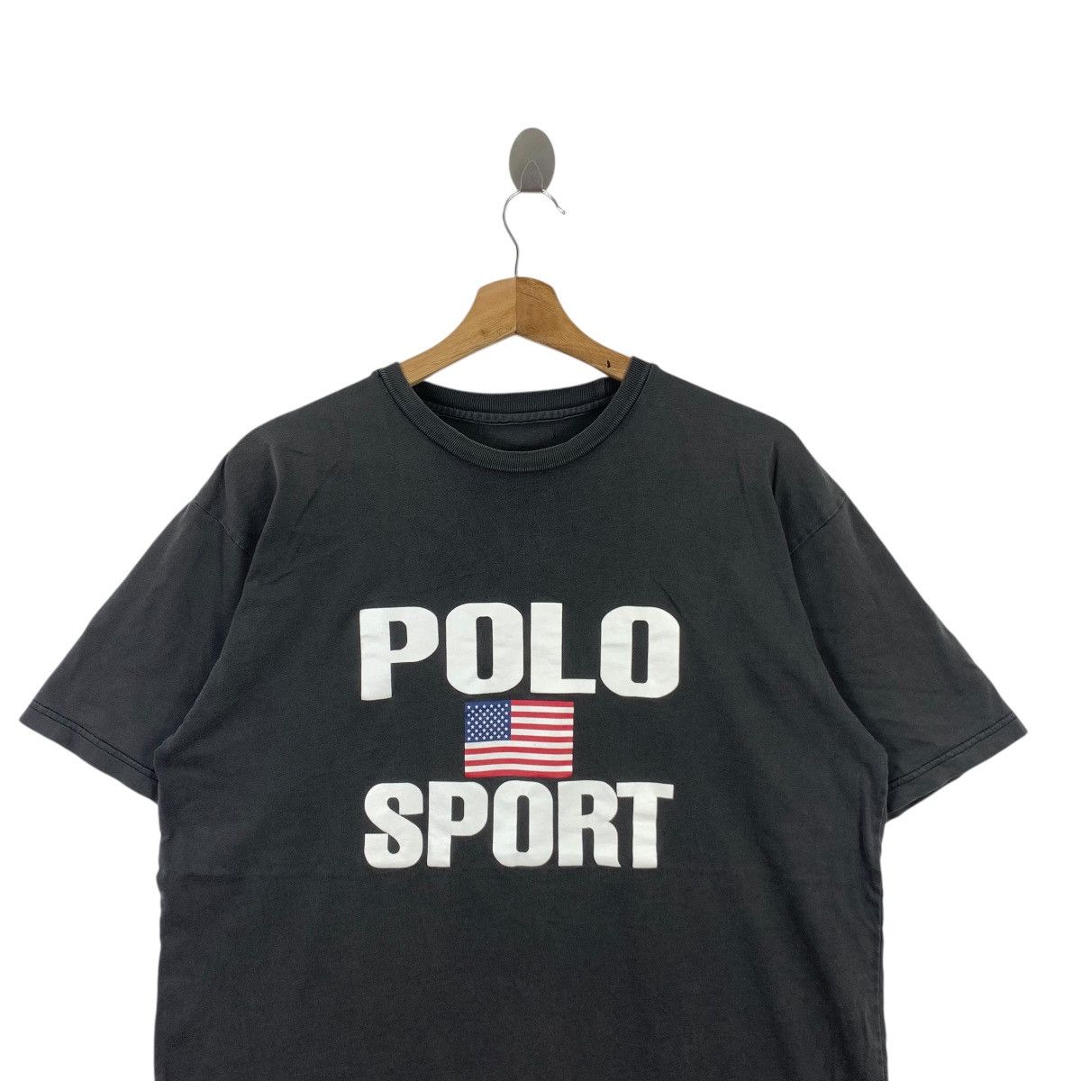 Polo Ralph Lauren Vintage Polo Sport Tee Shirt Size US M / EU 48-50 / 2 - 2 Thumbnail