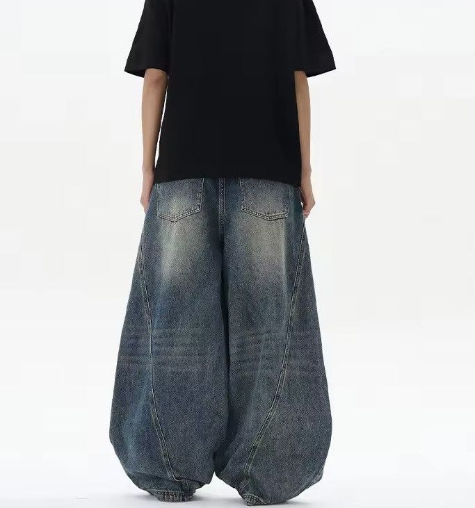 Jean Amamiya x Arisa Washed Baggy Denim Jeans Size US 31 - 3 Thumbnail