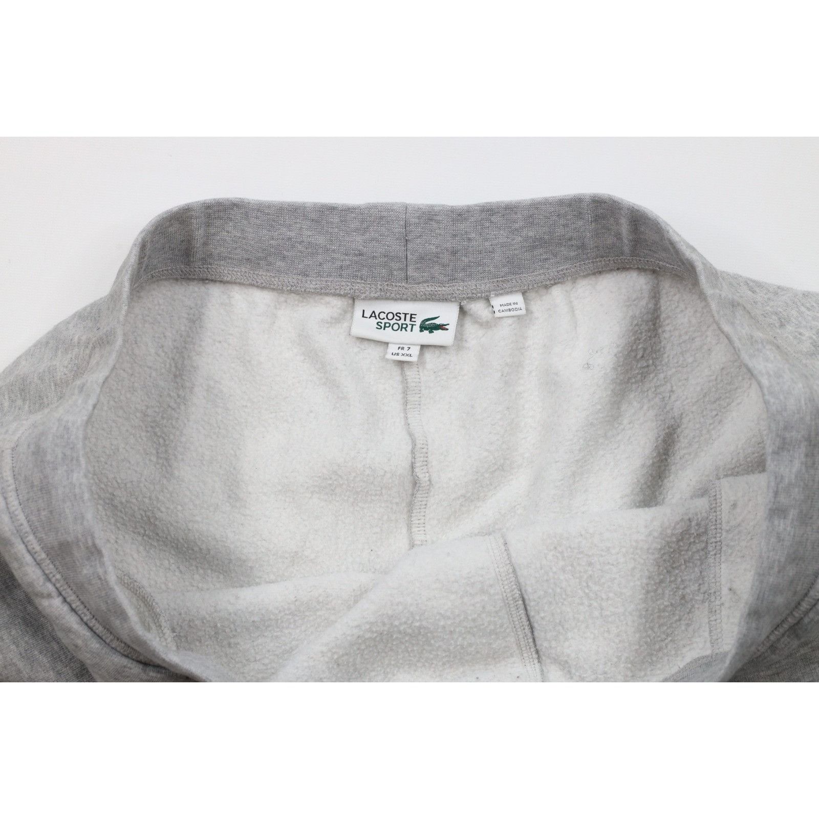 Lacoste Lacoste Spell Out Croc Logo Above Knee Sweatpants Shorts Size US 40 / EU 56 - 6 Thumbnail