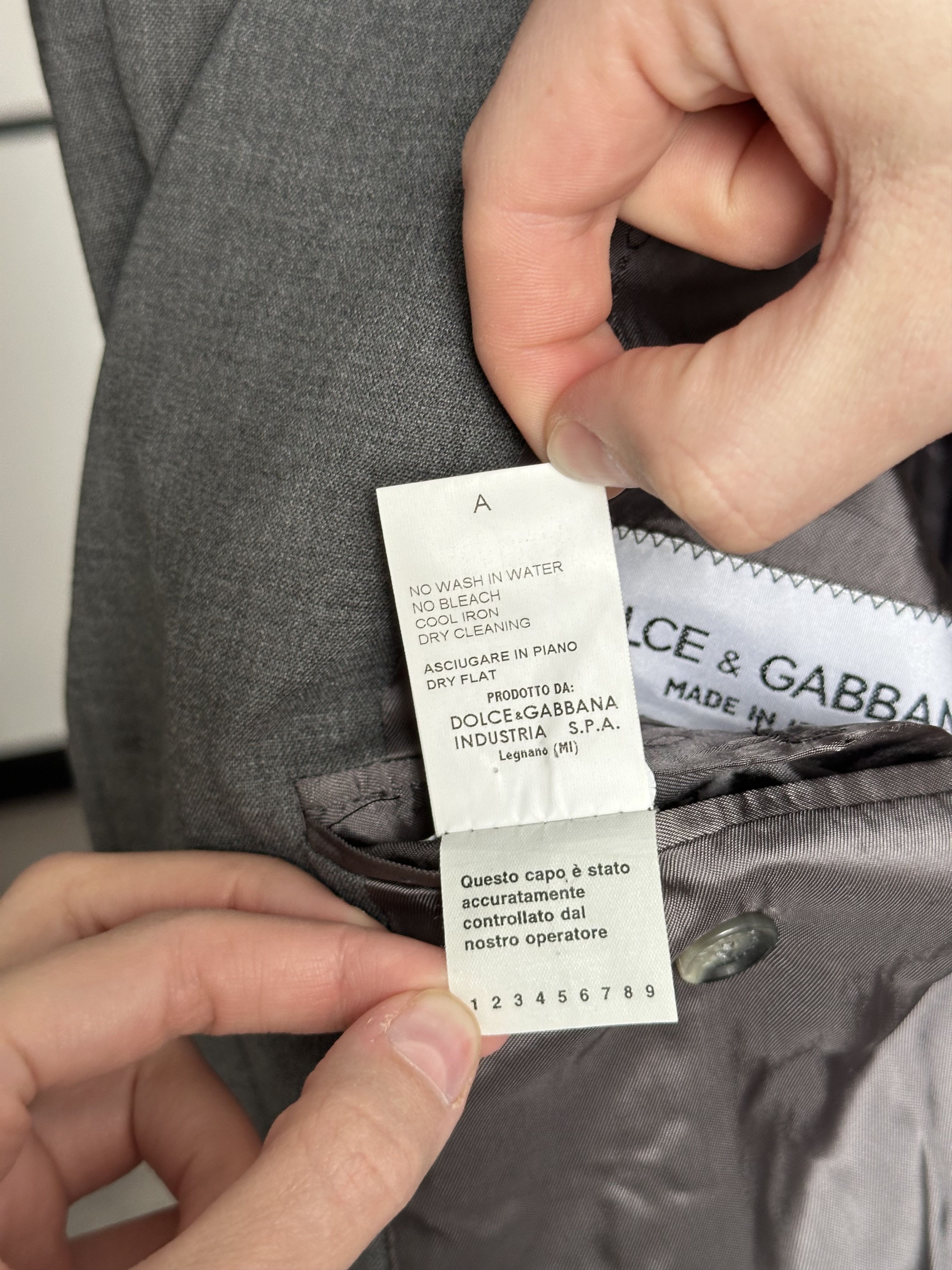 Dolce & Gabbana Dolce Gabbana Blazer Size 50R - 11 Thumbnail