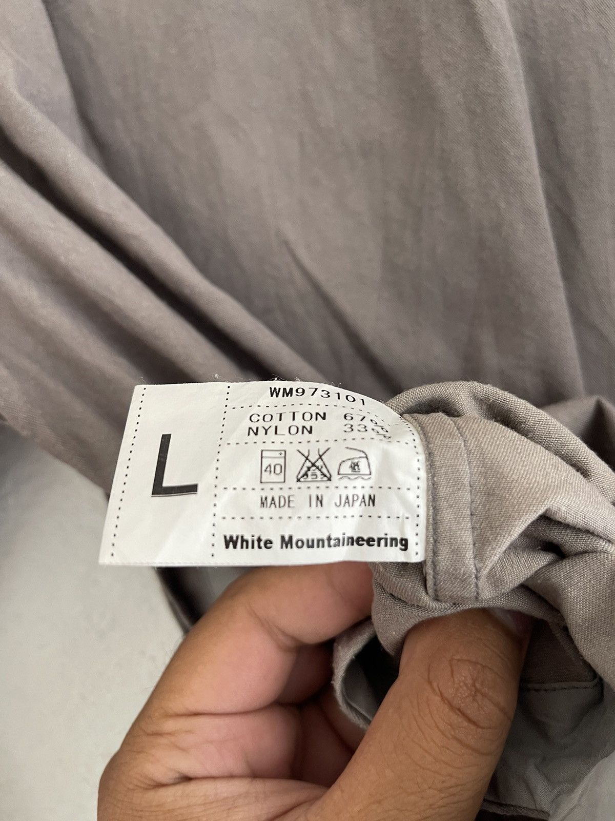 White Mountaineering White Moutaineering Button Up Longsleeve Size US L / EU 52-54 / 3 - 5 Thumbnail