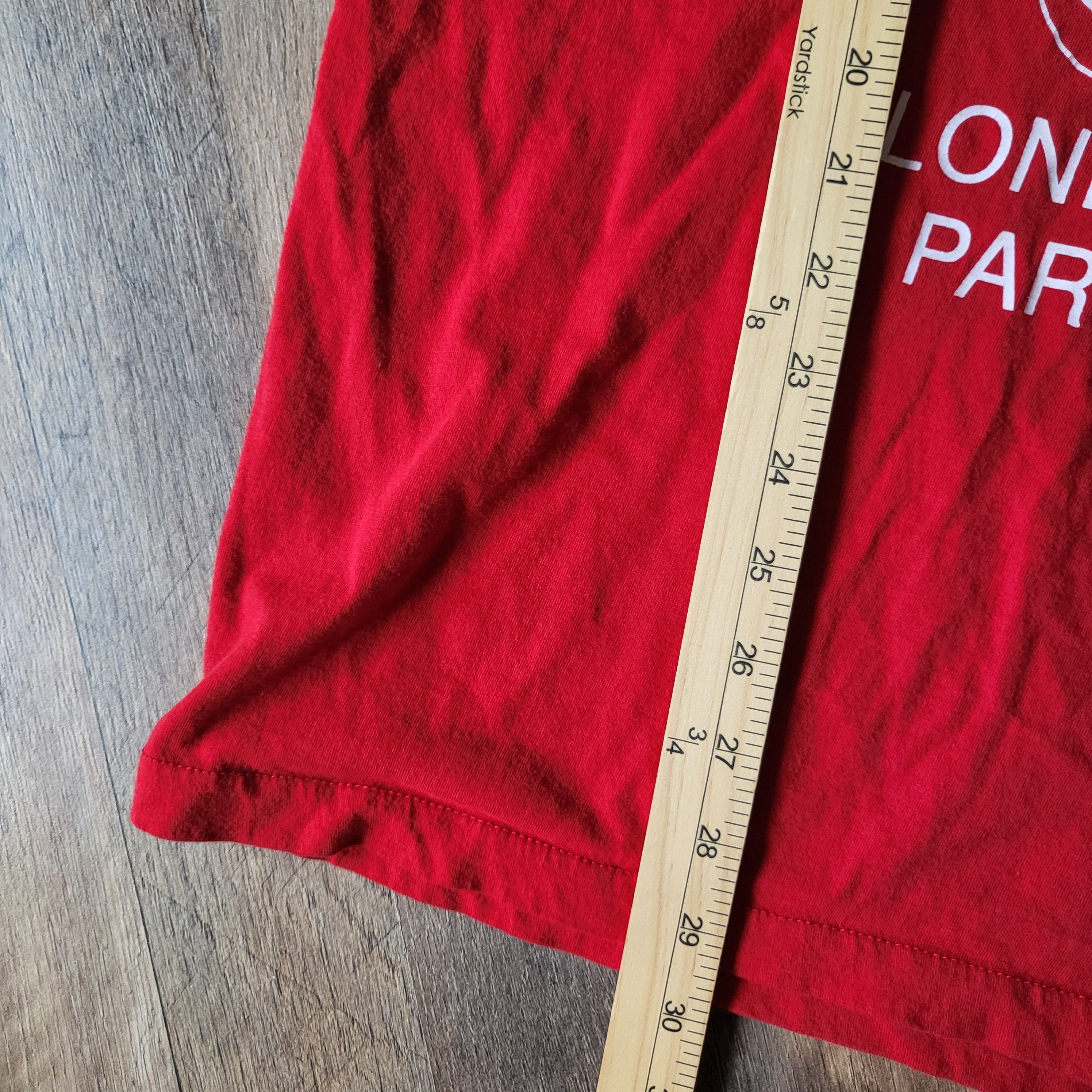 Stussy Stussy Spellout Tank Top, Men's Size Small, Red and White. Size US S / EU 44-46 / 1 - 9 Thumbnail