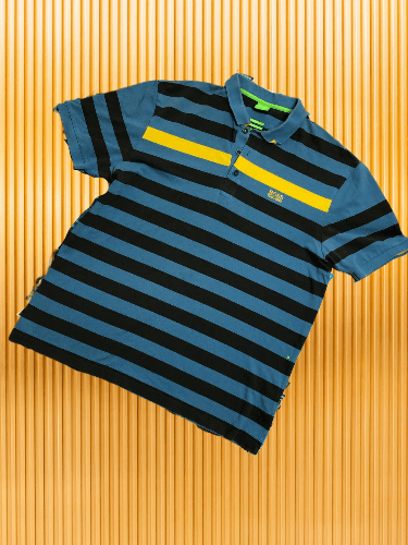 Hugo Boss Reissues Vintage Mens Rugby Polo Shirt Size US XL / EU 56 / 4 - 1 Thumbnail