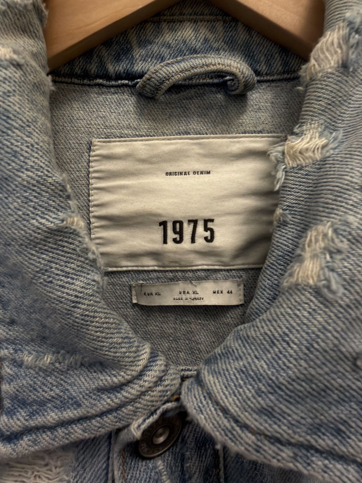 Zara Zara 1975 Denim Jacket Size US XL / EU 56 / 4 - 5 Thumbnail