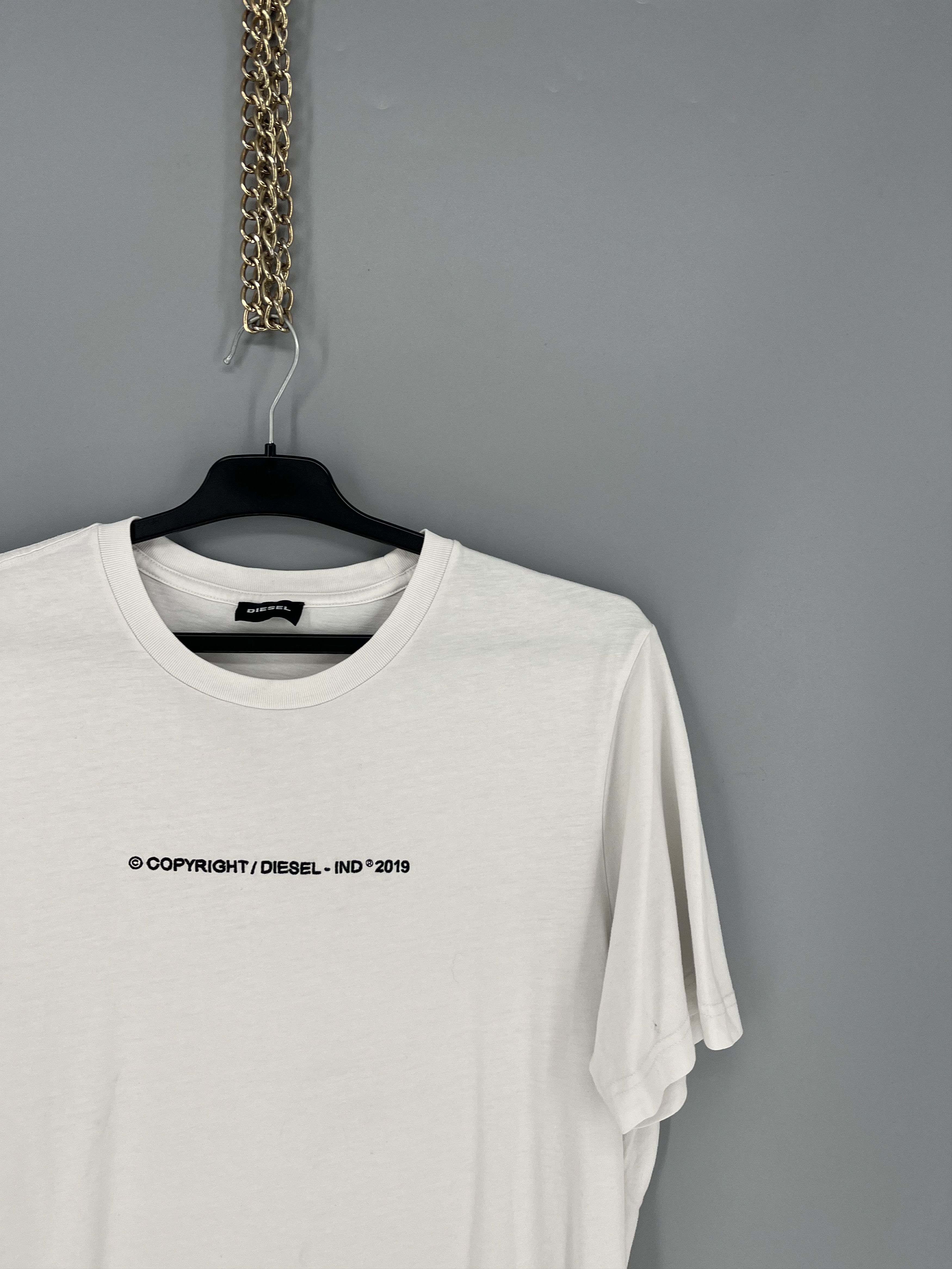 Diesel Vintage Y2K Diesel COPYRIGHT/DIESEL-IND®2019 Size US M / EU 48-50 / 2 - 5 Thumbnail