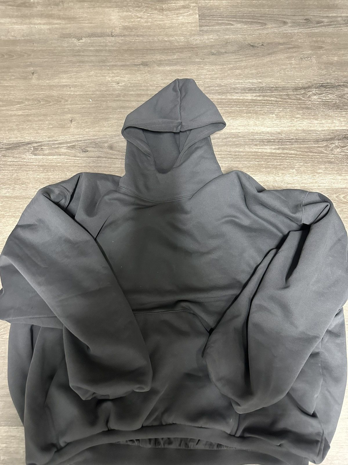 image of Yeezy Gap Balenciaga Dove Hoodie in Grey, Men's (Size Large)