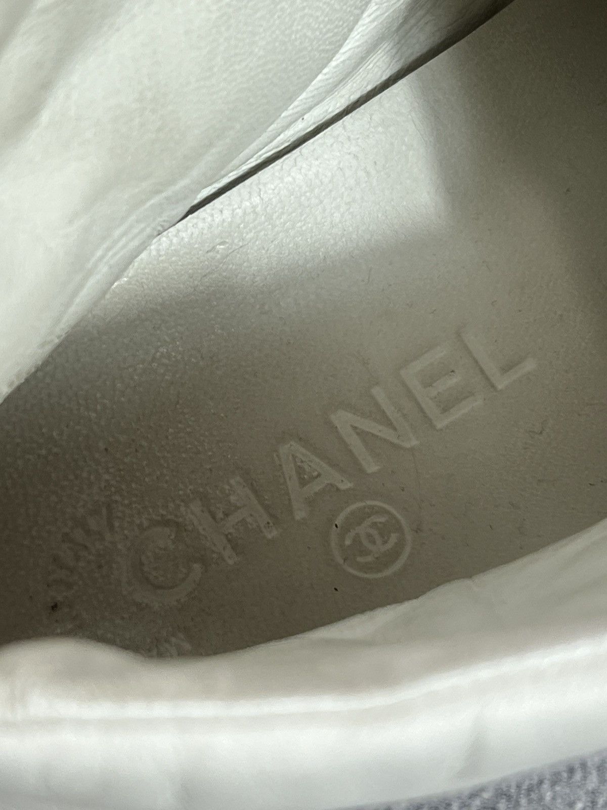 Chanel 🤍ARCHIVE CHANEL HI-TOP Y2K JAPANESE BRAND GUCCI SNEAKERS Size US 7 / IT 37 - 8 Thumbnail