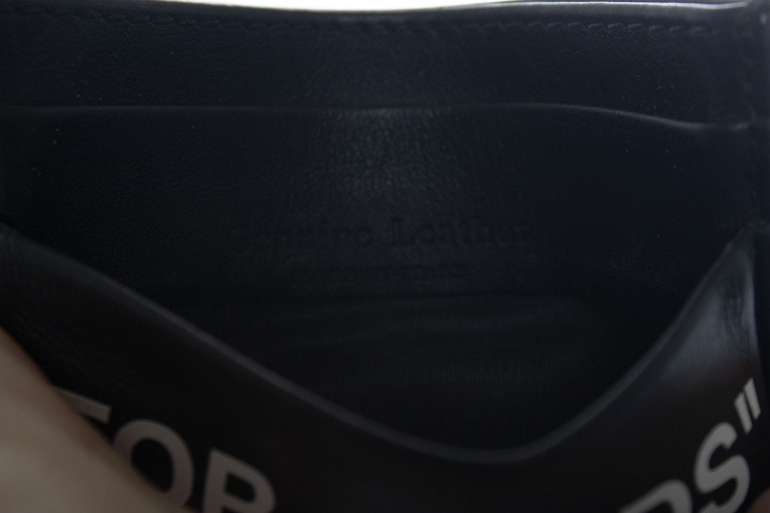 Off-White Off-white, black leather card holder Size ONE SIZE - 3 Thumbnail