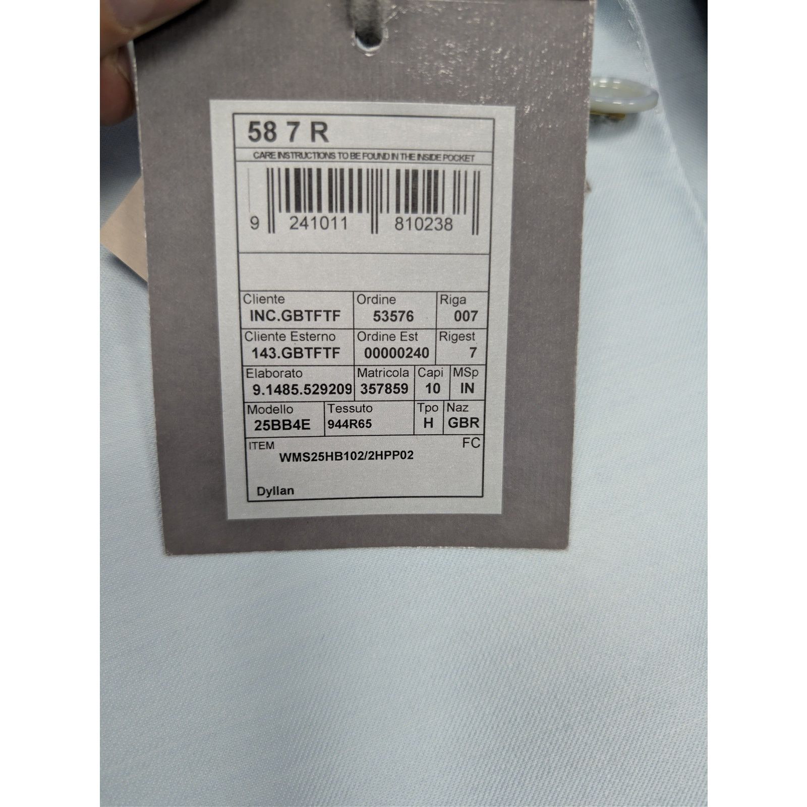 Tom Ford o1rshd1 Suits Blazer And Pants in Light Shiny Blue Size US XXL / EU 58 / 5 - 14 Thumbnail