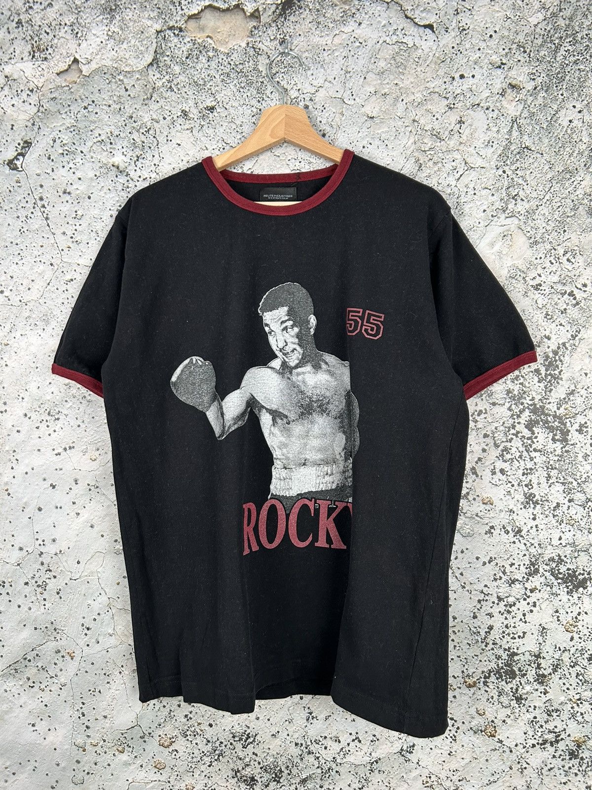 Vintage Vintage Rocky Marciano Fighting Rare 90s Avant-garde Size US L / EU 52-54 / 3 - 1 Thumbnail